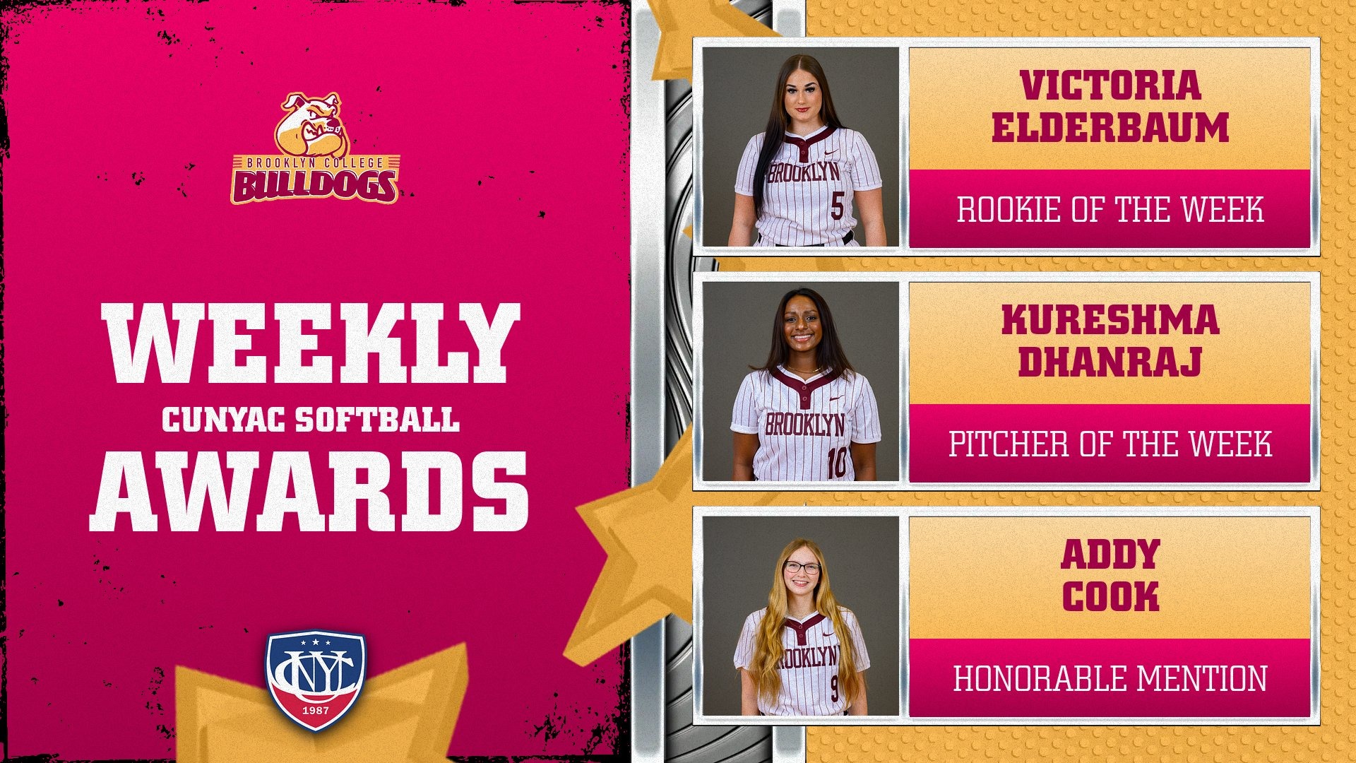 sb weekly awards 032326