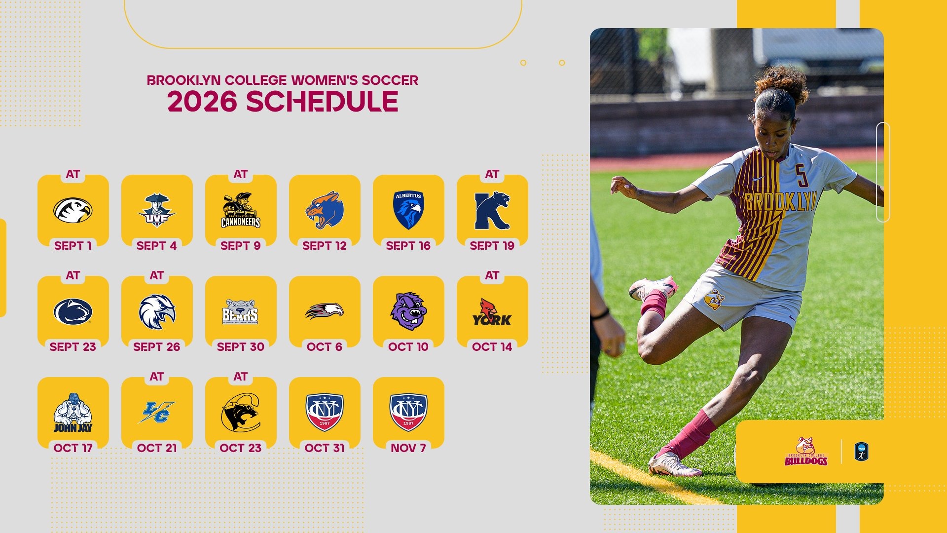 wsoc schedule graphic