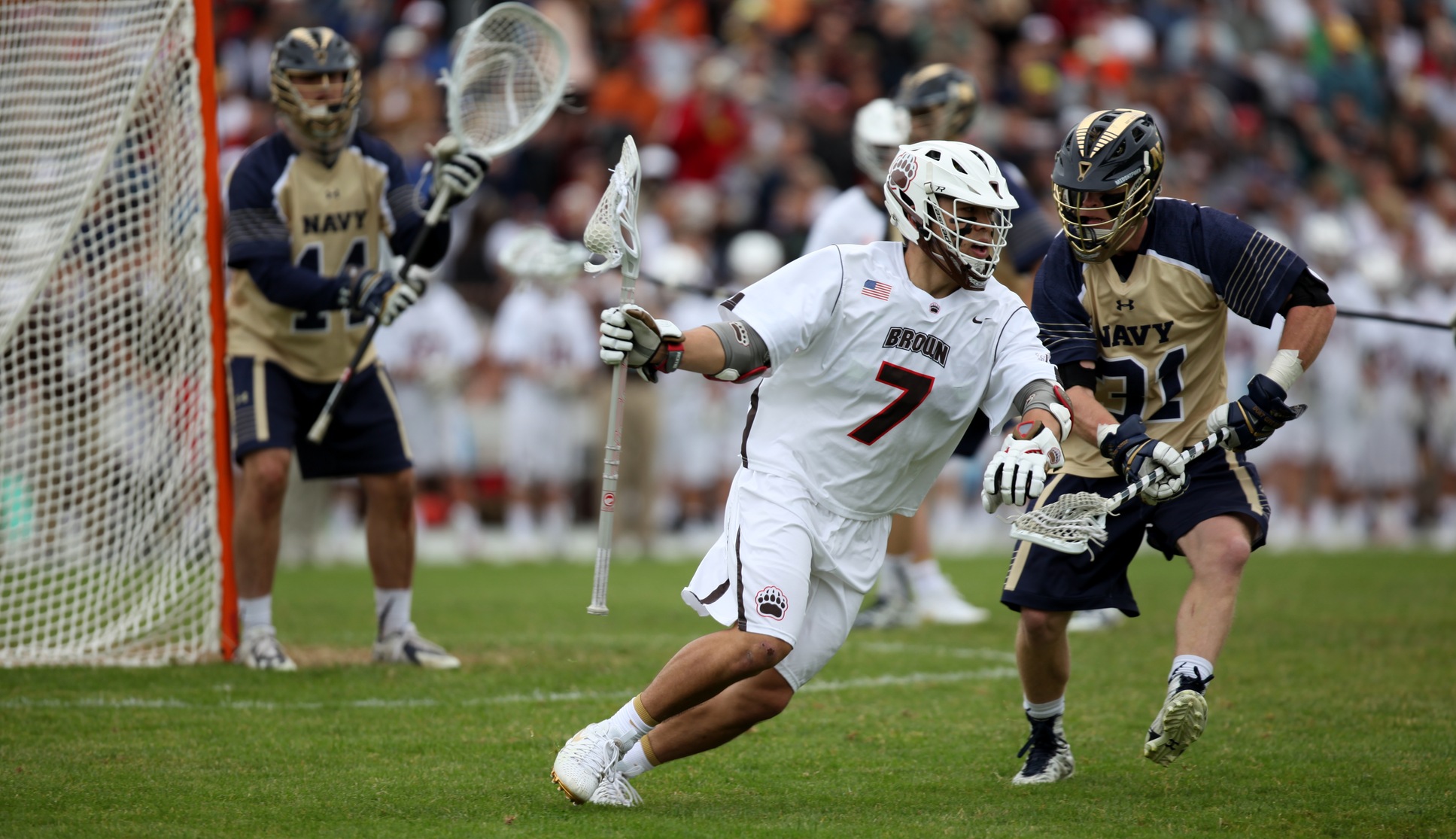Men's Lacrosse Cruises To 1811 win Over Stony Brook Behind Carson Song