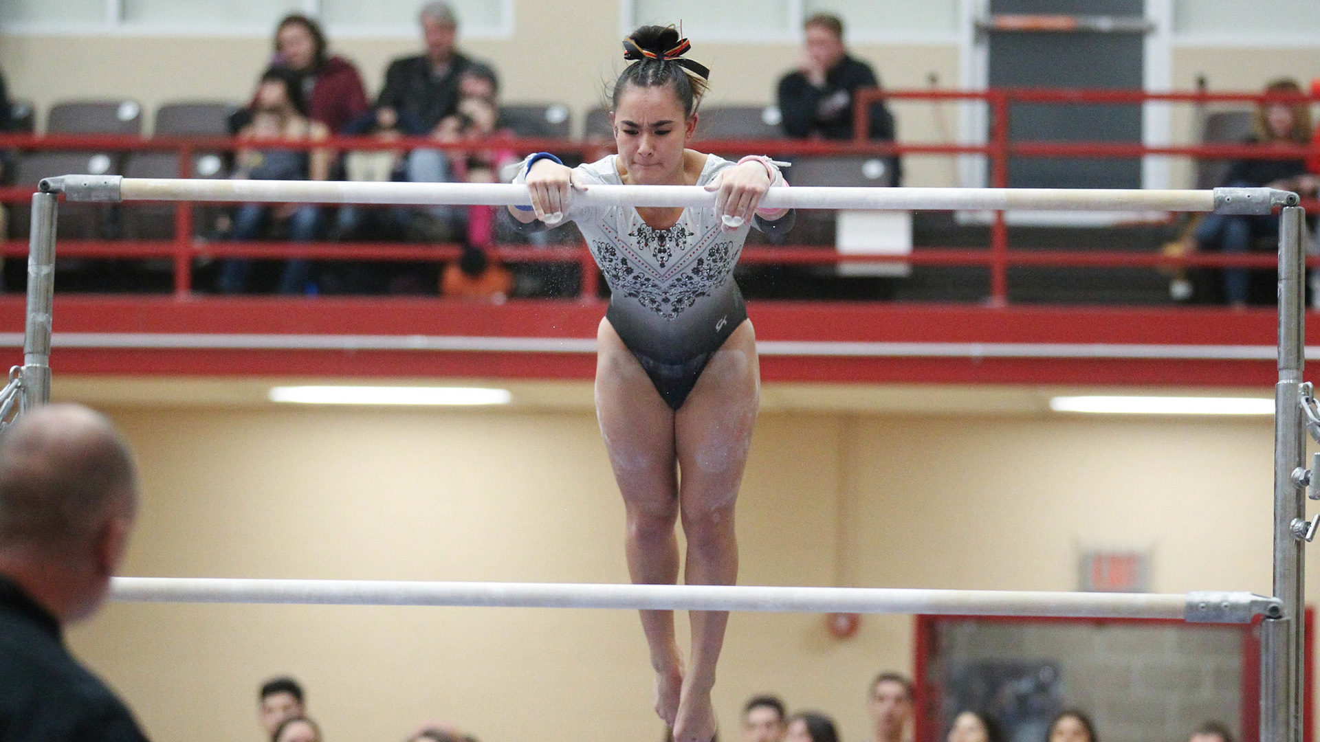 Costa Ties Bars Record, Gymnastics Scores SeasonHigh 191.875 in Home