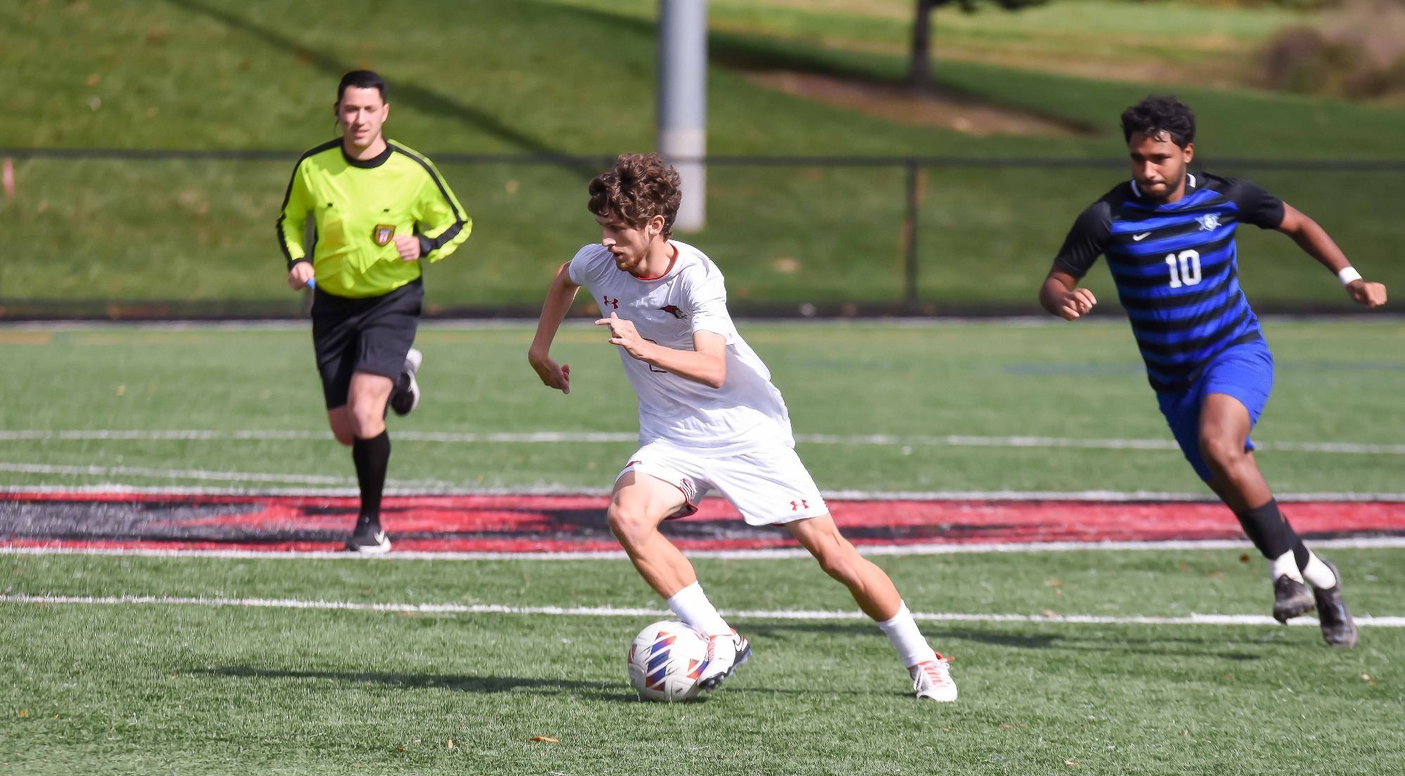 Men's Soccer clashes with Keystone in Conference Tournament Bryn
