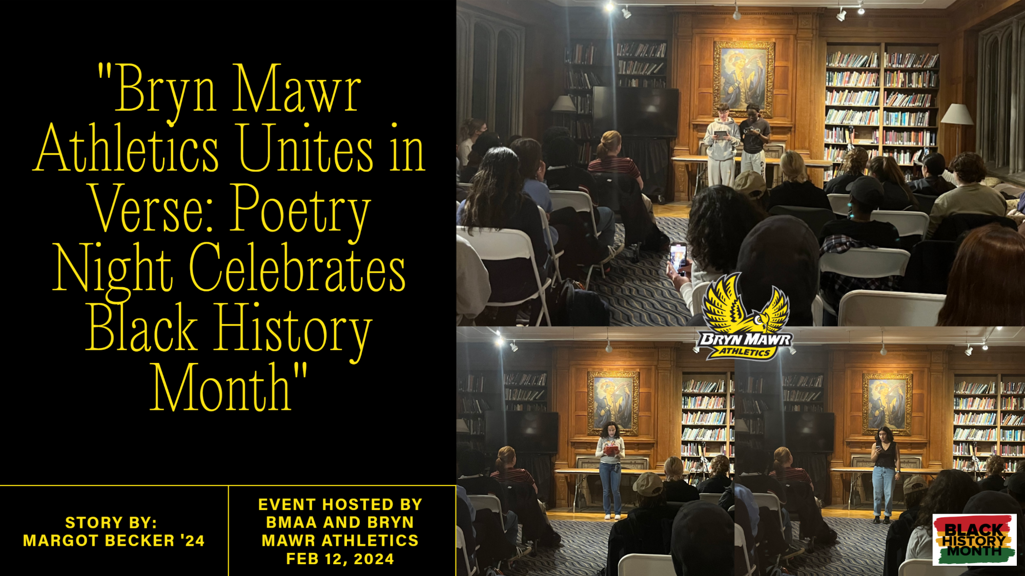 Poetry Night story graphic posted April 2024