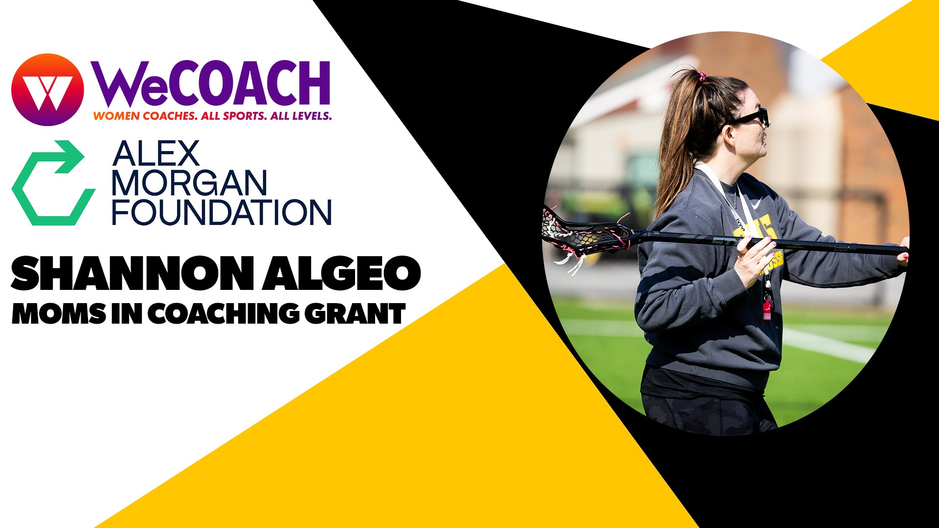 WeCoach and AMF Grant Graphic