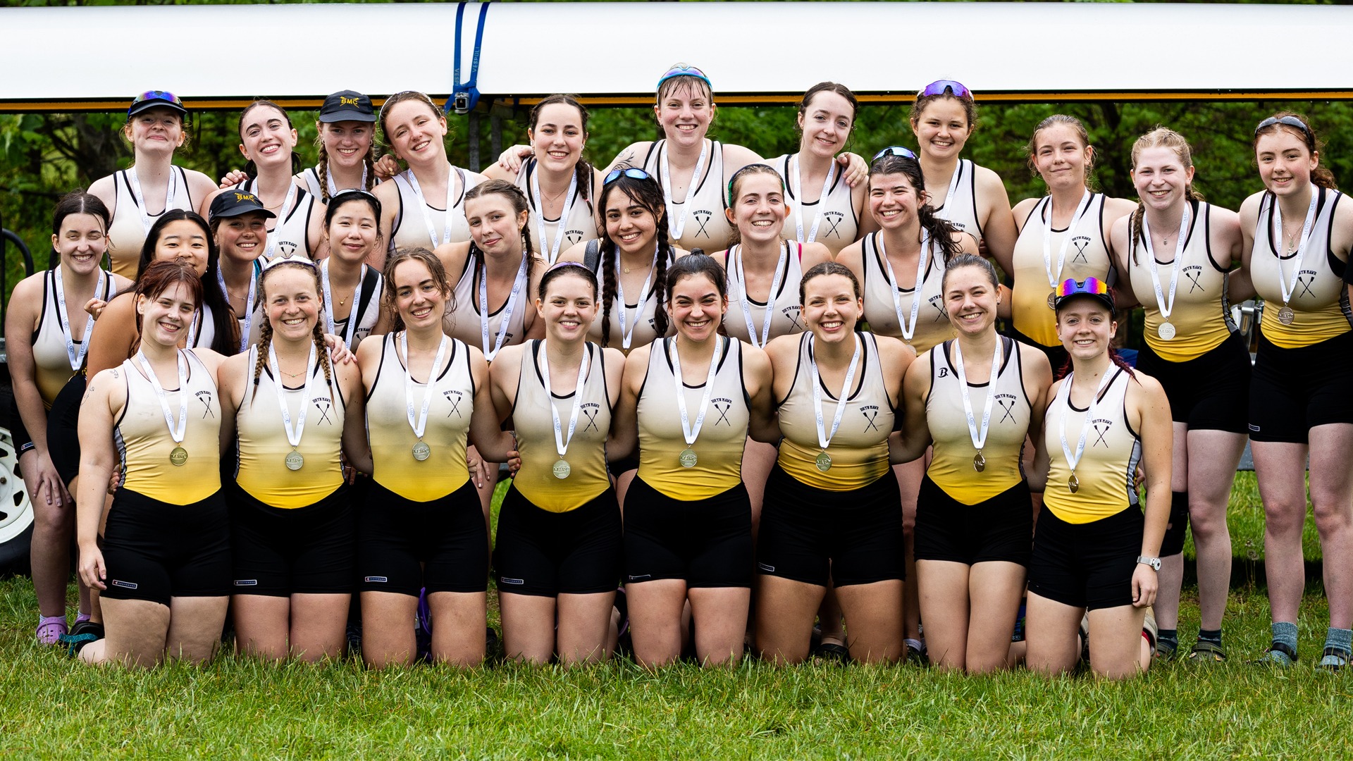 2024-25 Rowing Team Photo (zoomed in without coaches)