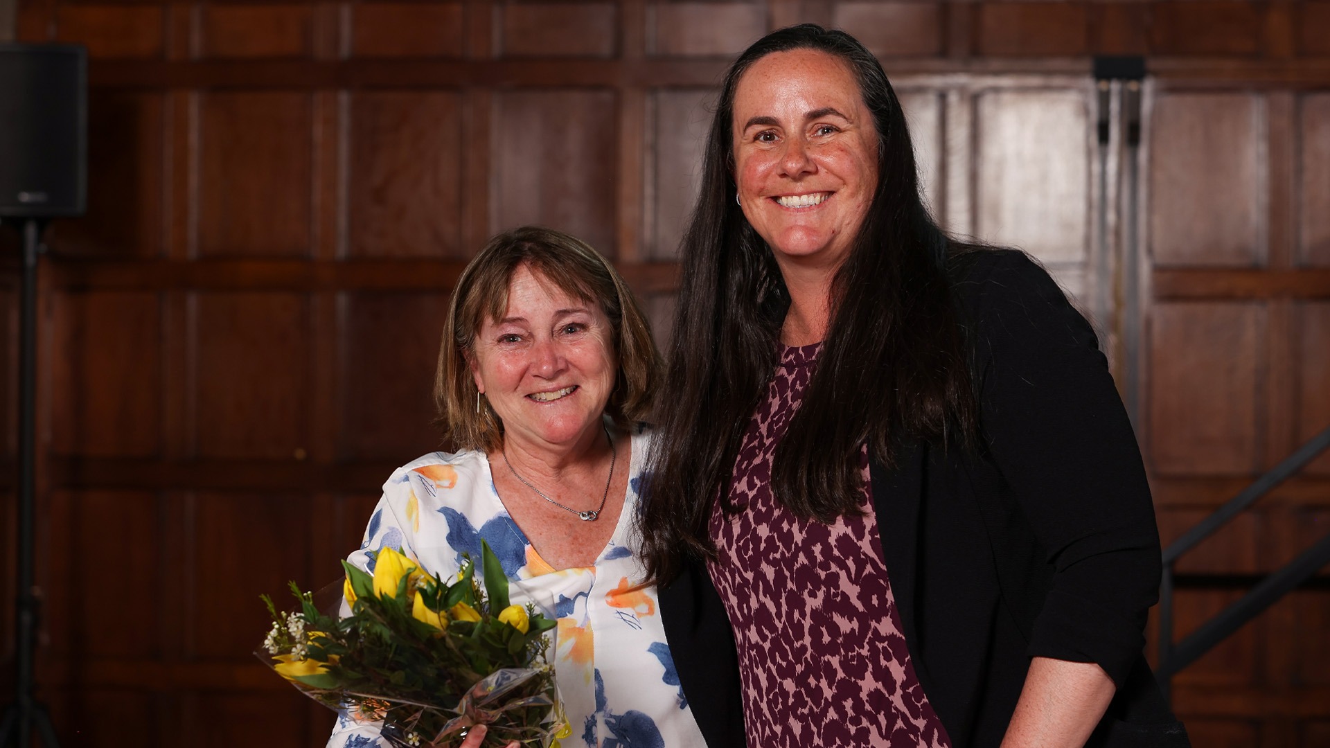 Dawn and Katie at atheltics banquet May 2024