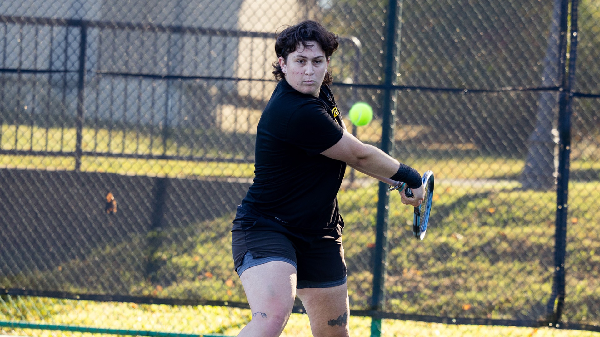 Sophie Fenster backhand taken 10-9-25 vs WCU