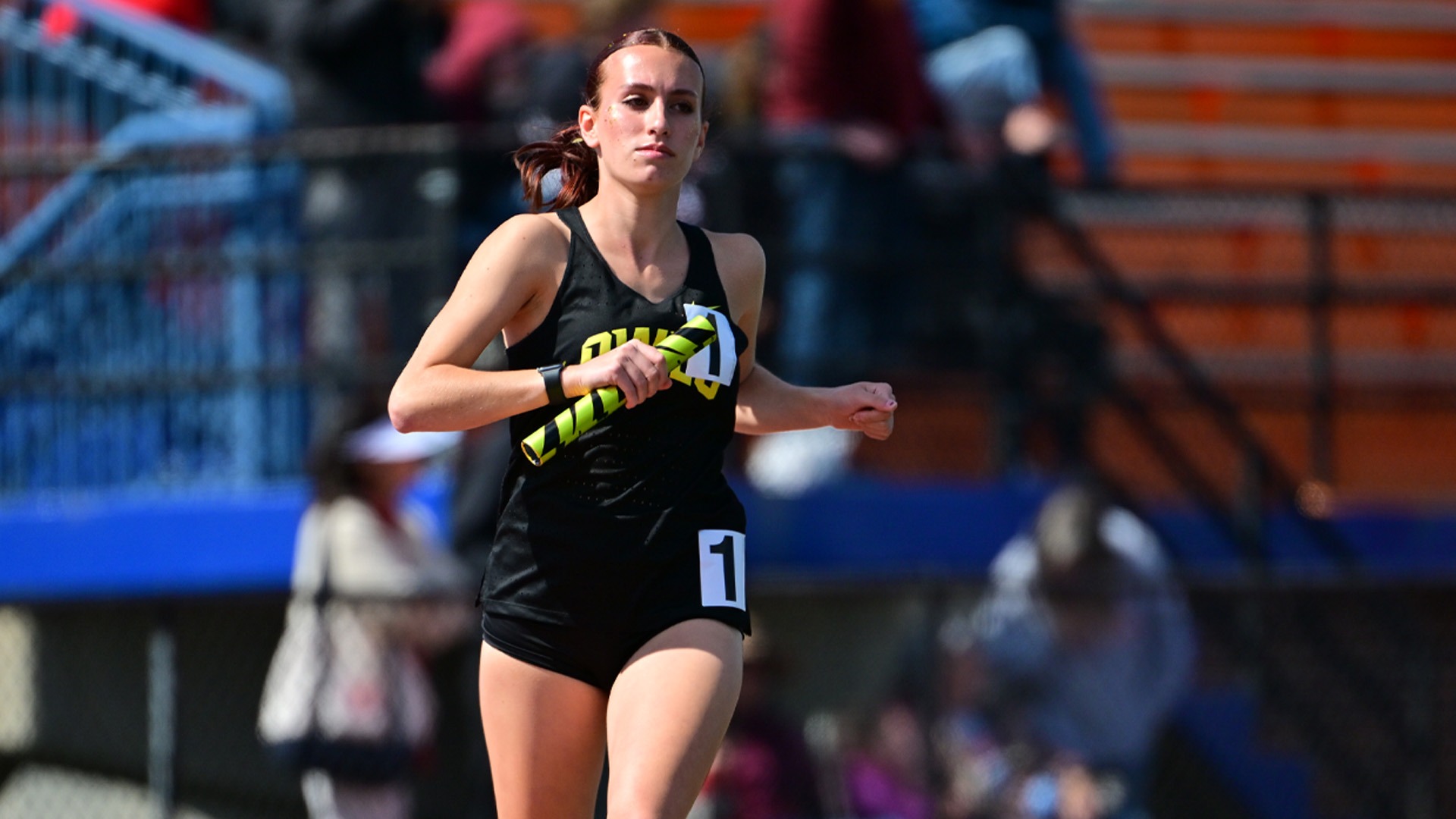 Rosa Carbon in 4x400m relay taken at CC Champs 2026