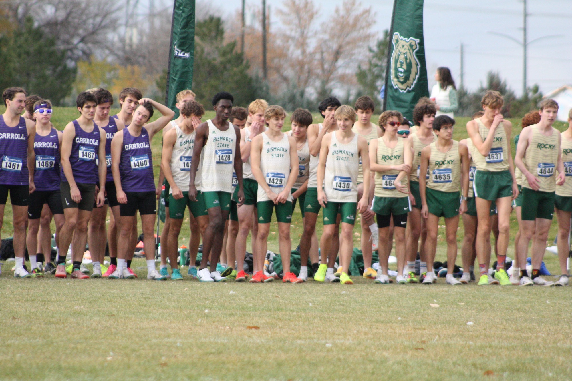 XC Men Team at Frontier Conference Championship 