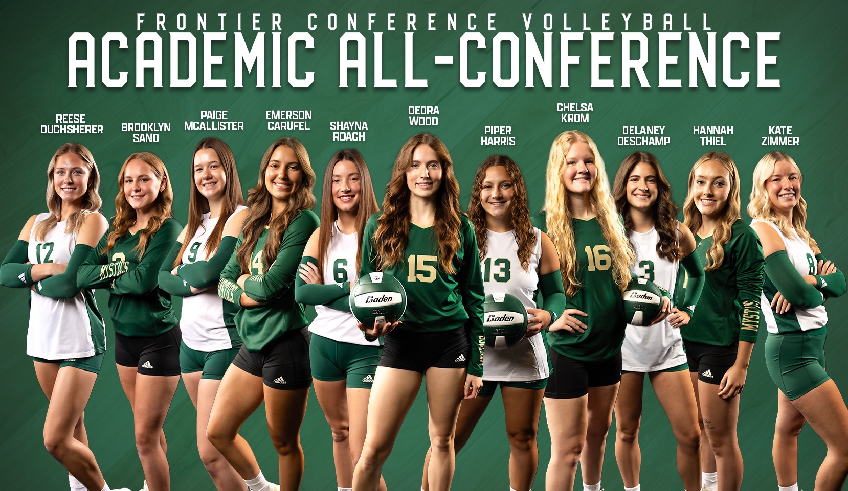 Volleyball Academic All-Conference 2025