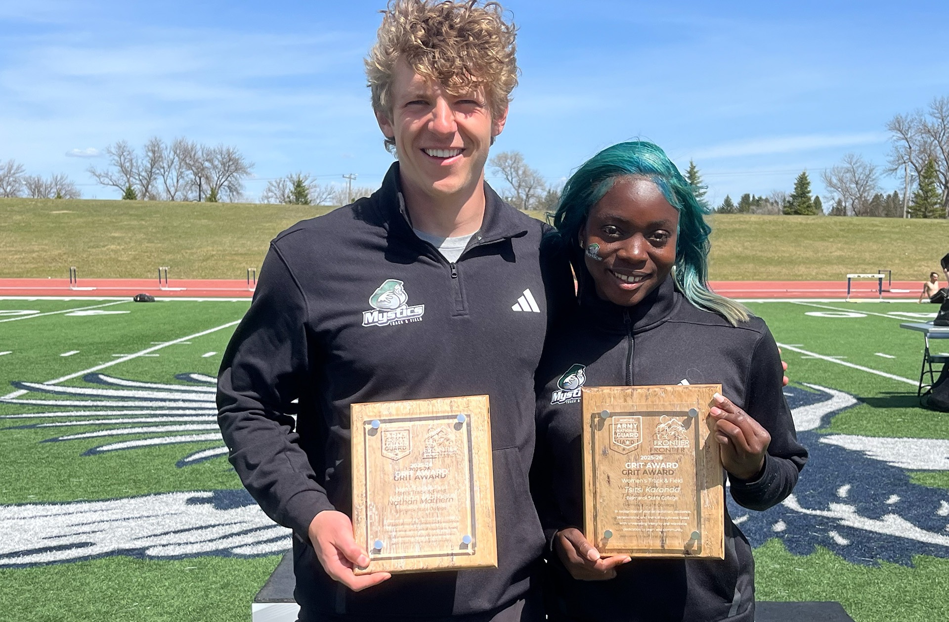 Nathan Mathern and Tsitsi Karanda Grit Award