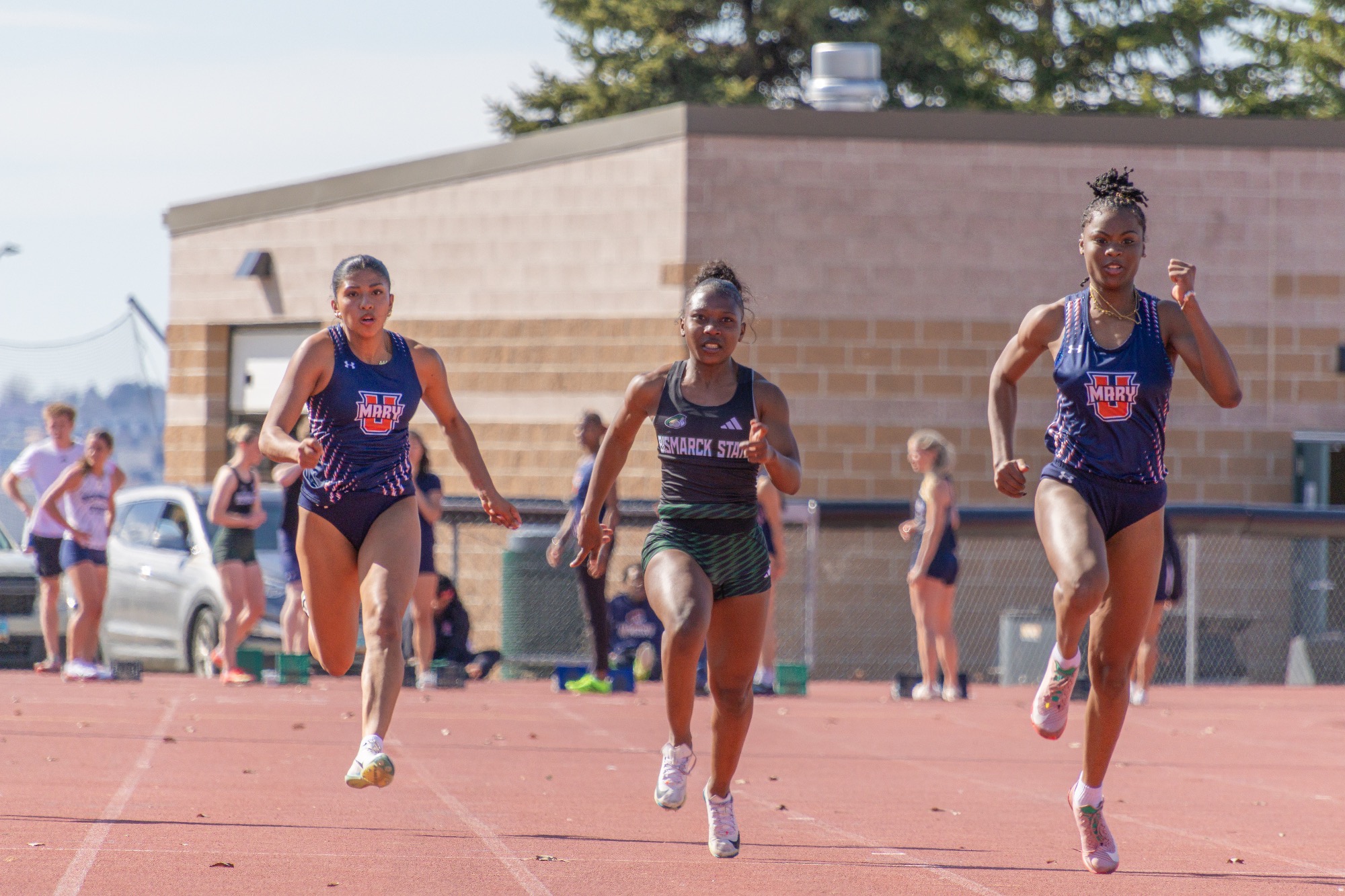 Priviledge Bower 100-meter dash