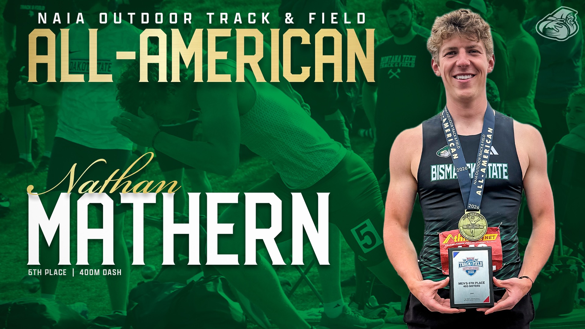 Nathan Mathern NAIA Outdoor Track & Field All-American