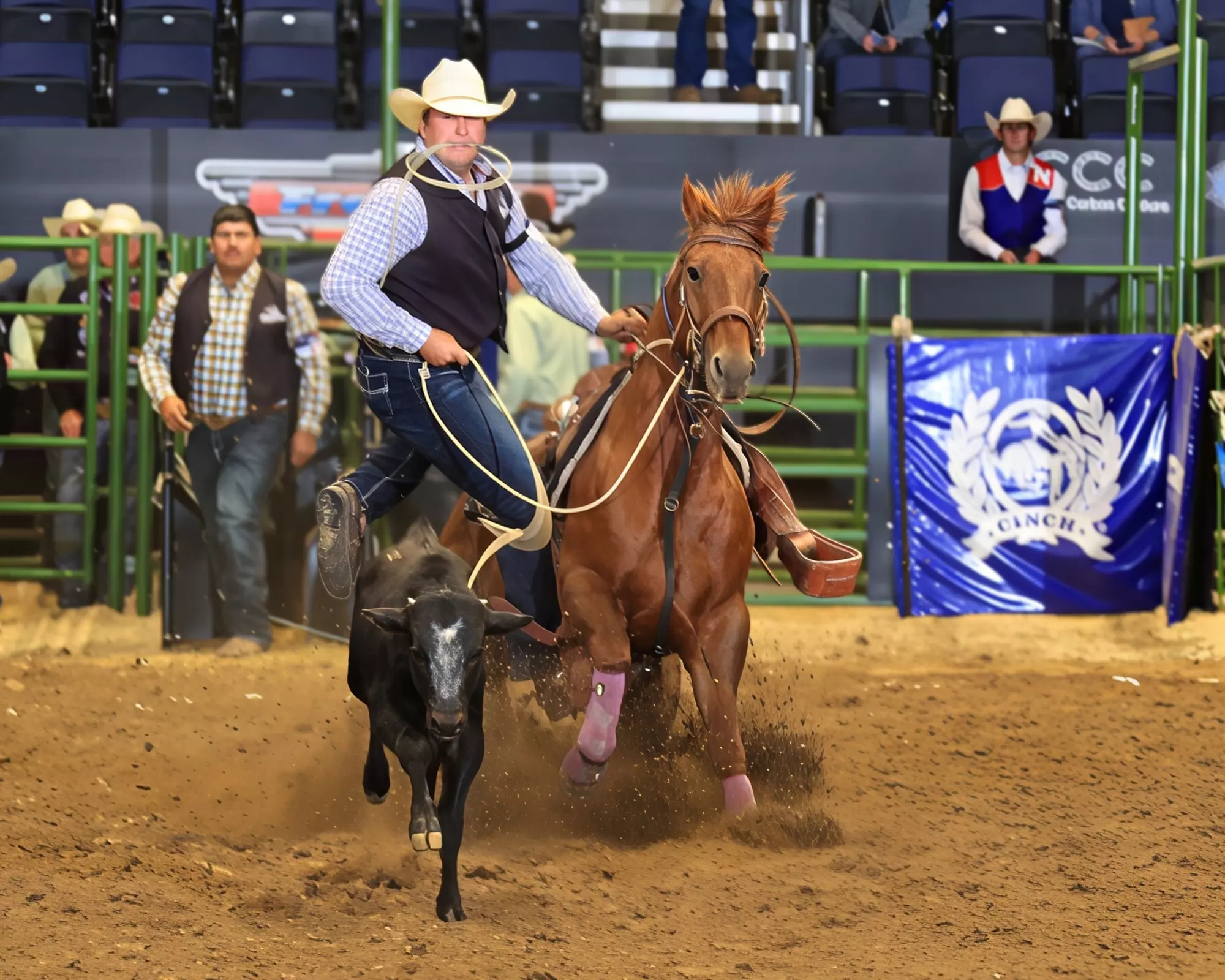 Tyler Hansen Tie Down Roping CNFR