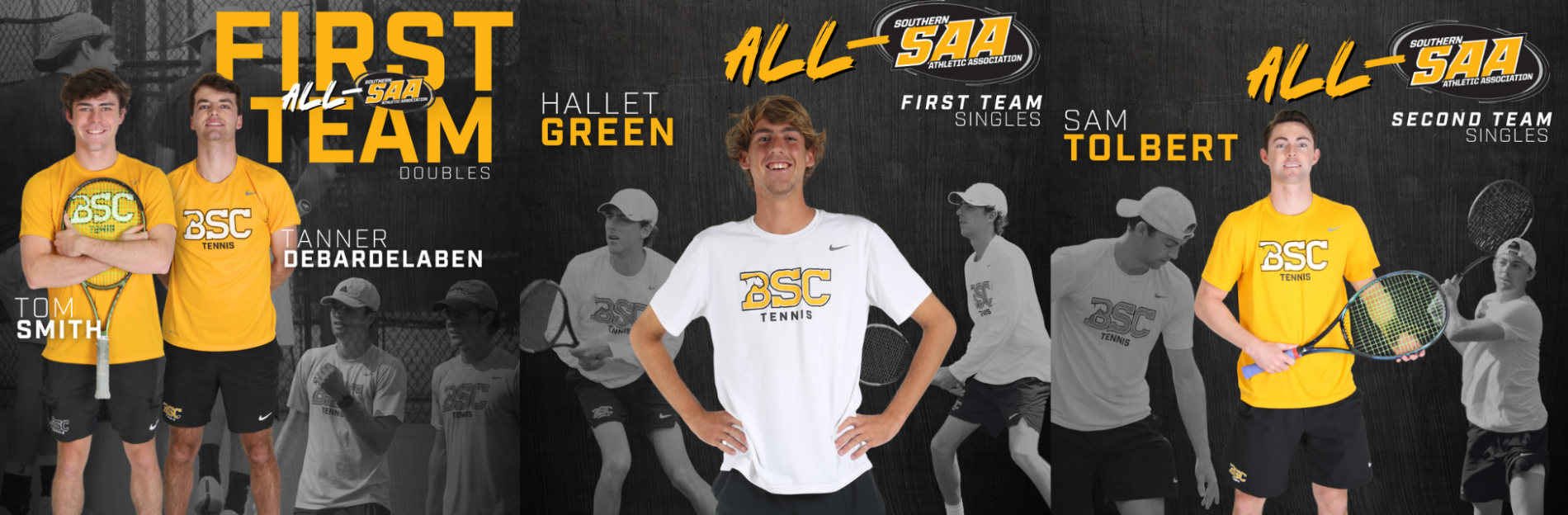 All-SAA Men's Tennis