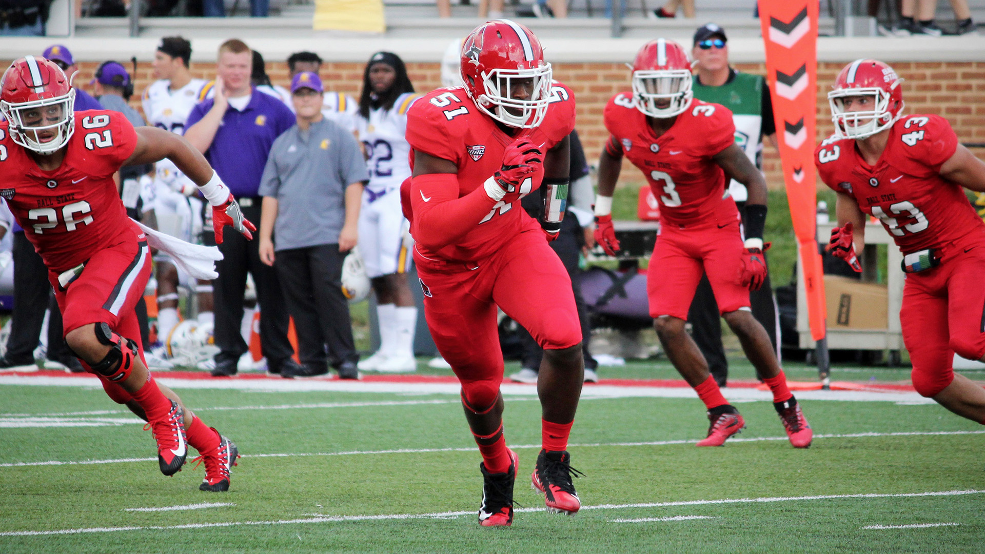 Christian Albright Football Ball State University Athletics