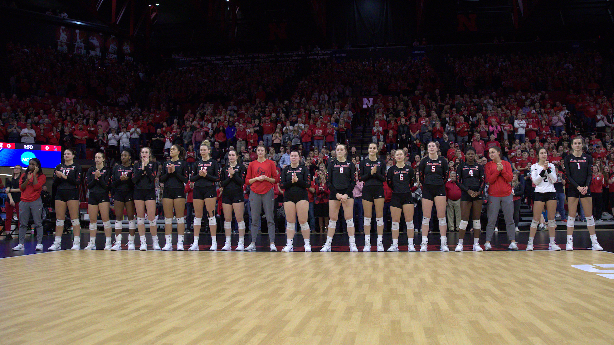 VanBeek Leads Strong Effort as Volleyball Falls at No. 5 Nebraska Ball State University Athletics