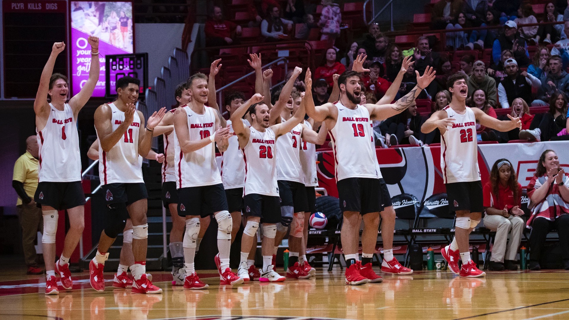 No. 6 Men’s Volleyball Sweeps Harvard in the Cardinals’ 2023 Home