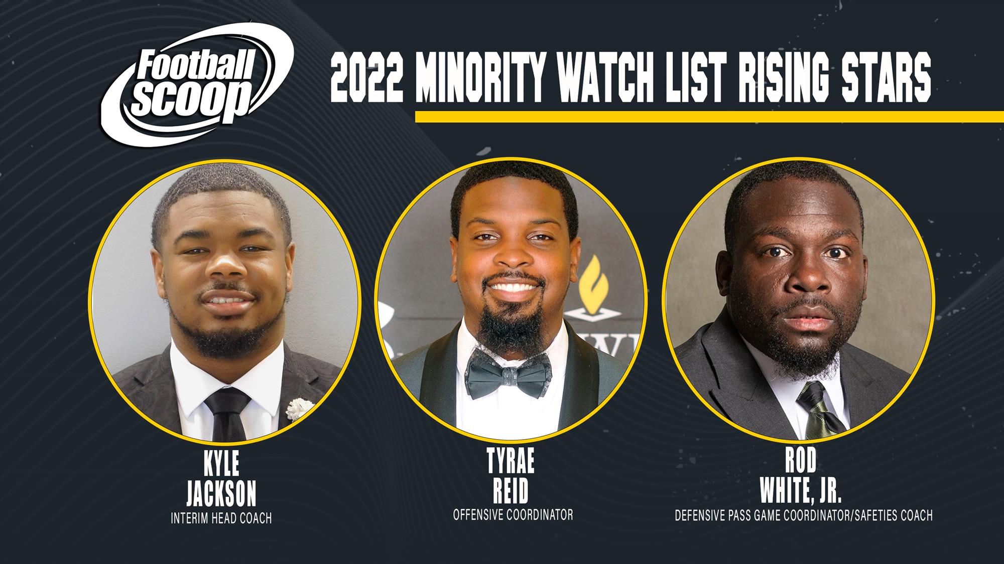 Trio of Bowie State Coaches Named to FootballScoop’s 2022 Minority