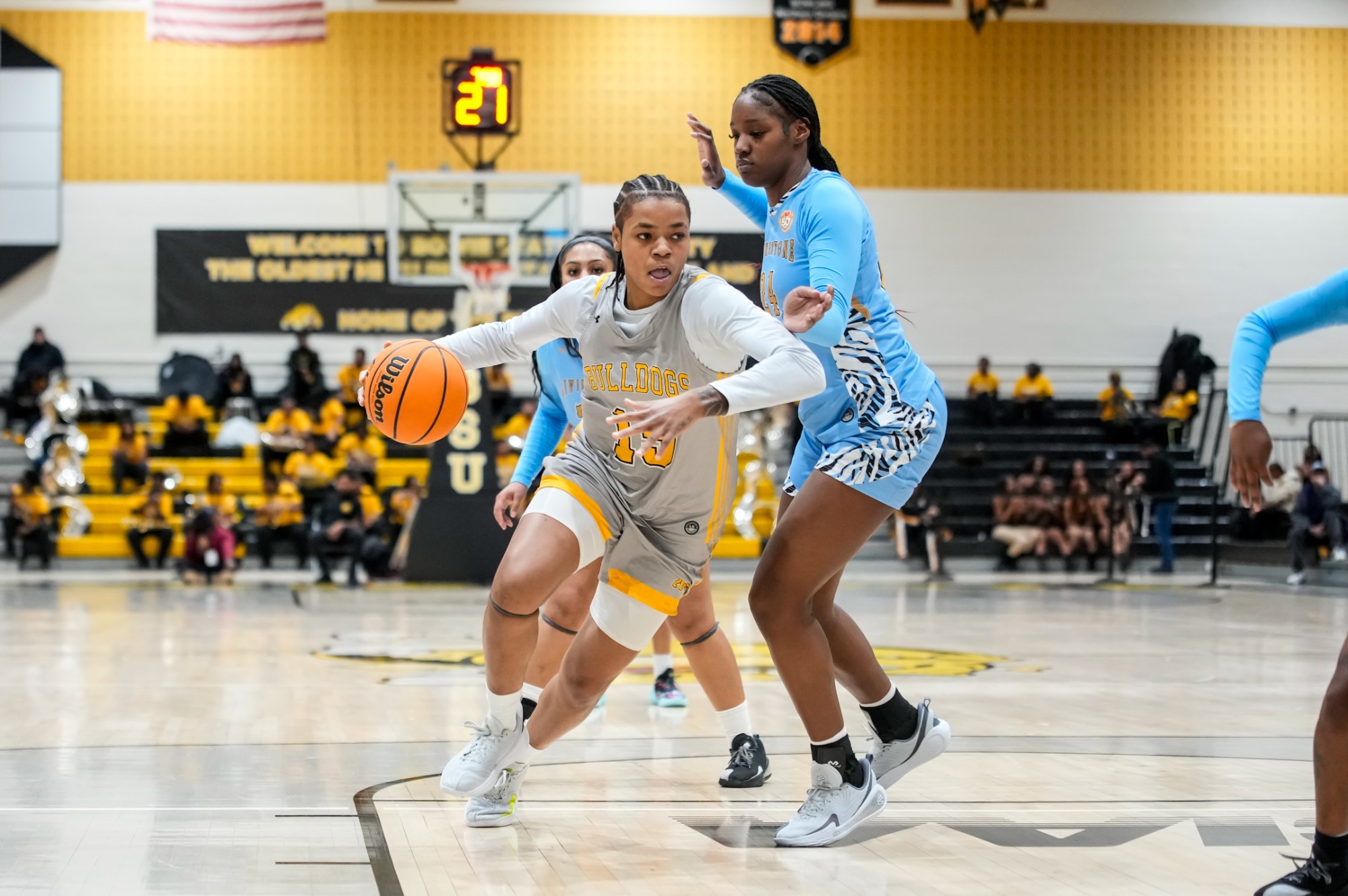 Bowie State vs LivingStone  - Doubleheader on 12/15/25 at Bowie State University by: Tim Rice/TagTheShooter Photography