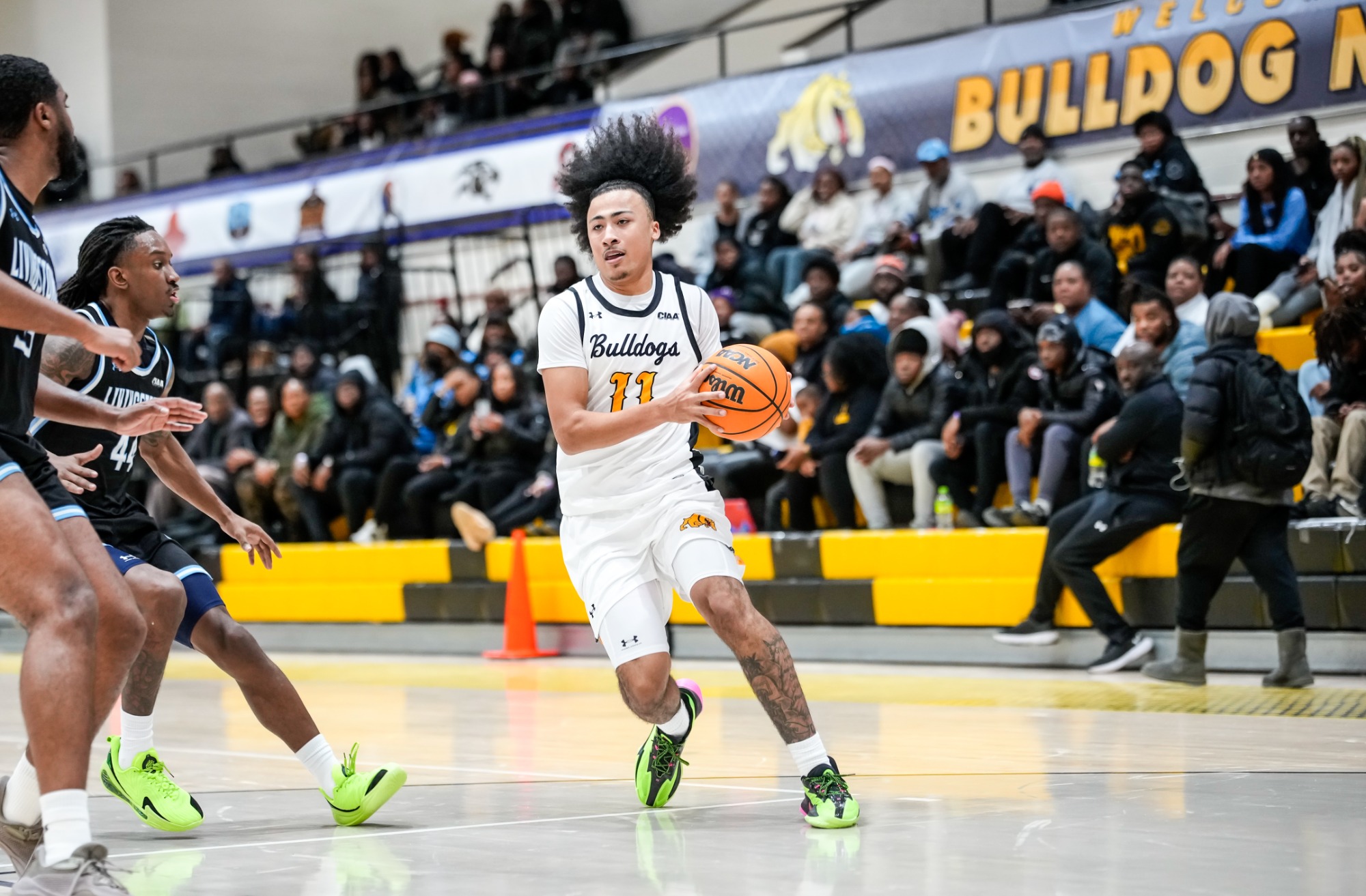 Bowie State vs LivingStone  - Doubleheader on 12/15/25 at Bowie State University by: Tim Rice/TagTheShooter Photography