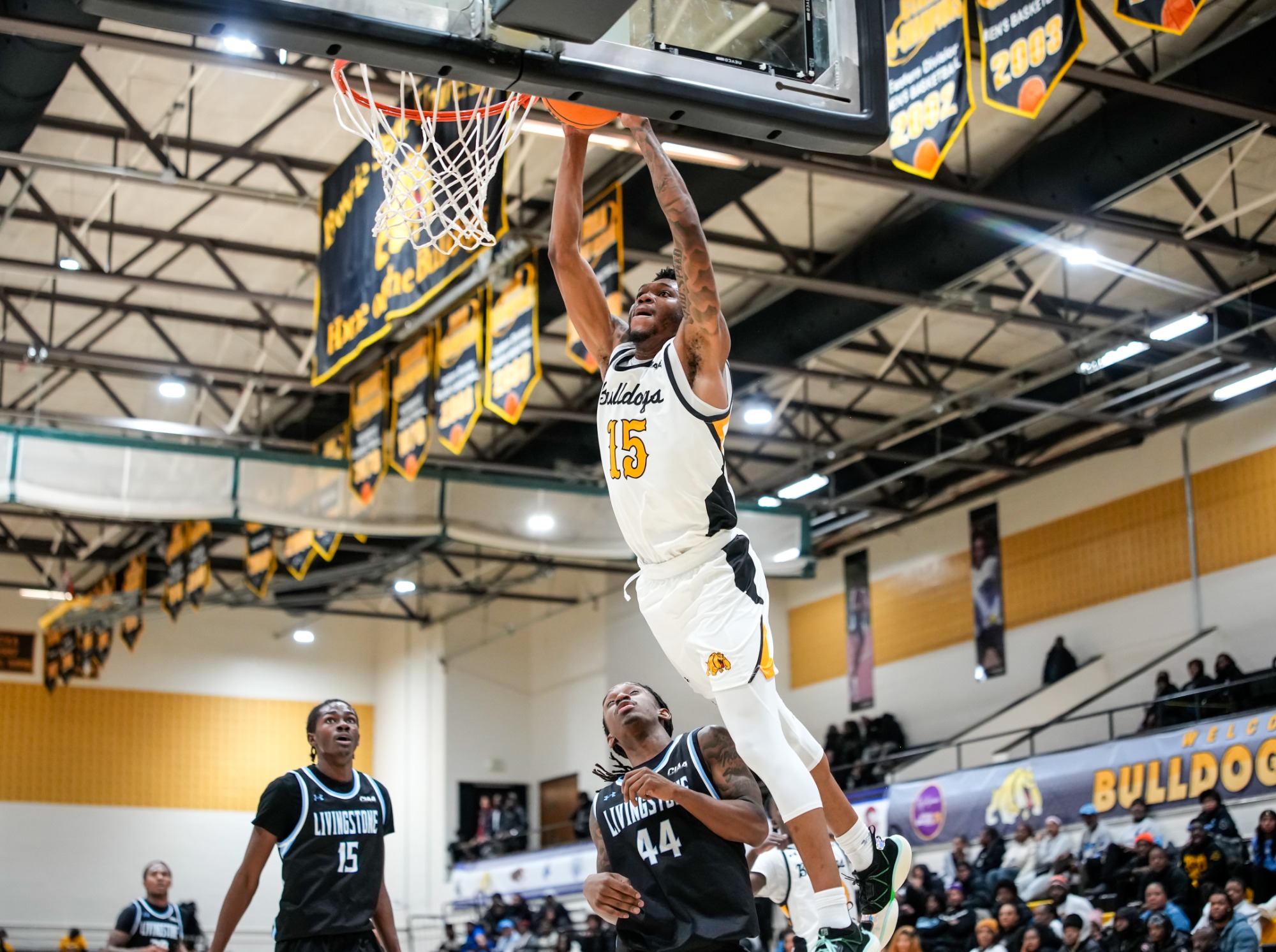Bowie State vs LivingStone  - Doubleheader on 12/15/25 at Bowie State University by: Tim Rice/TagTheShooter Photography