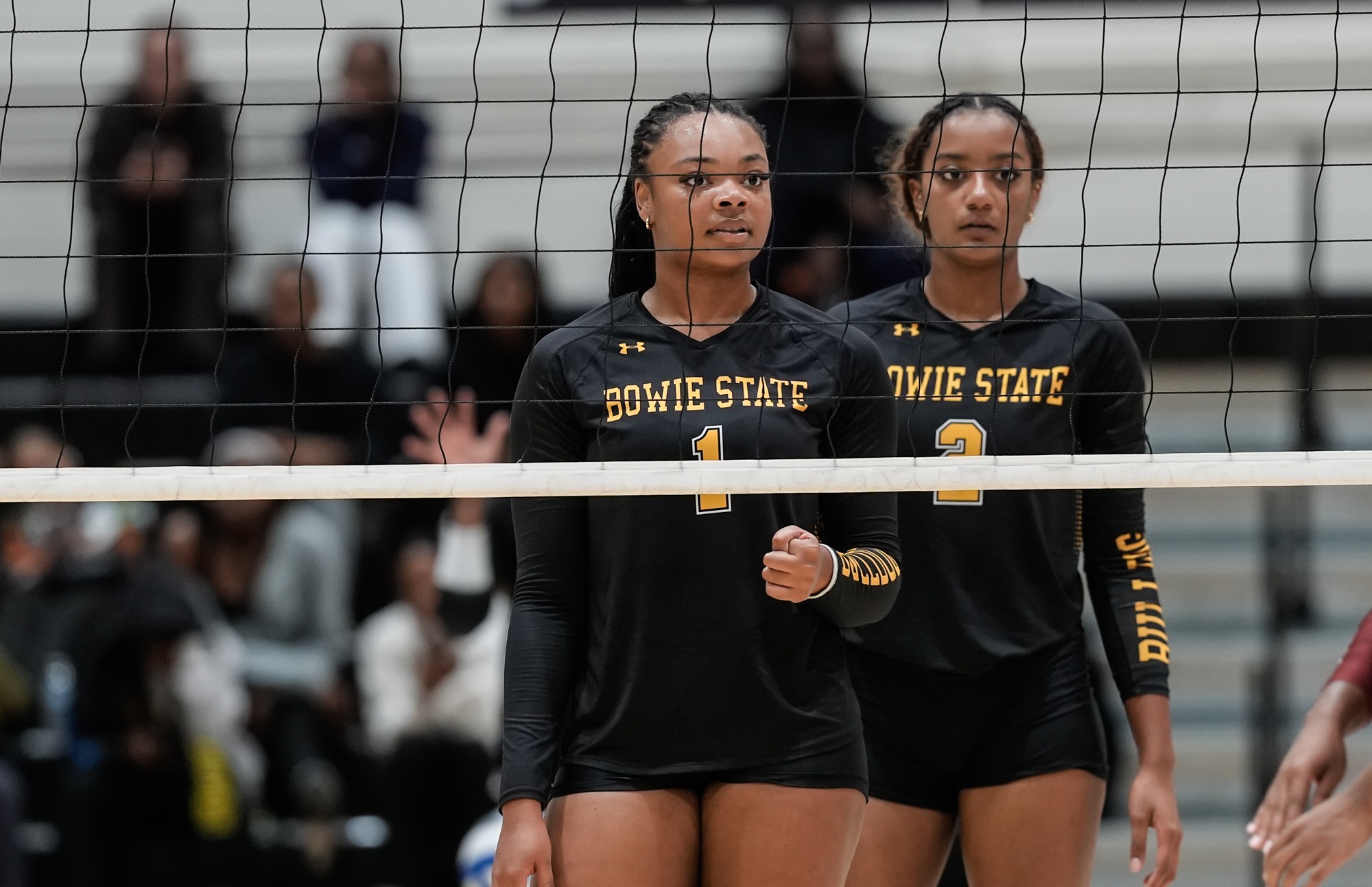 Bowie State vs Virginia Union Volleyball date}  by: Timothy Rice/TagTheShooter Photography