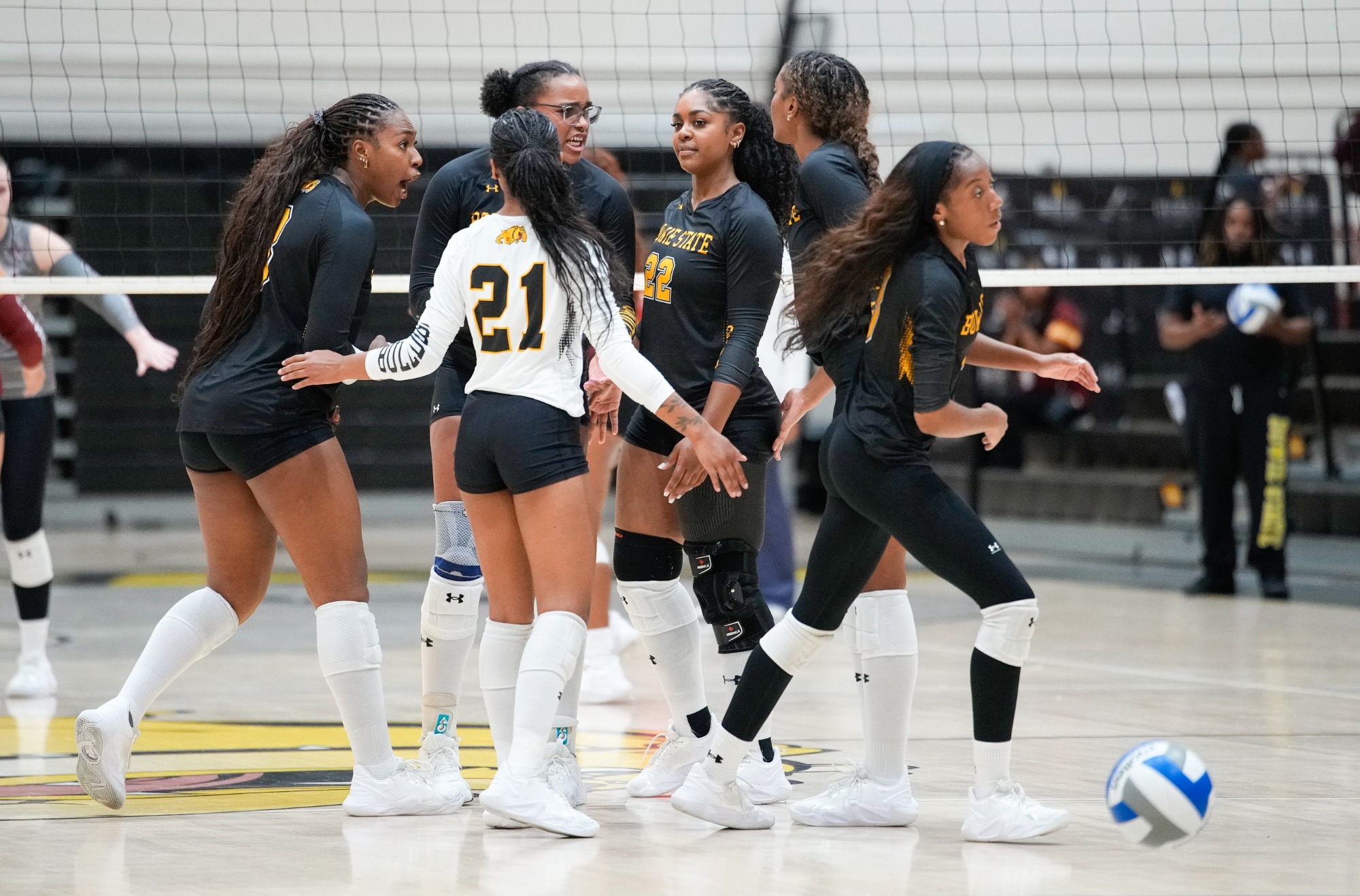 Bowie State vs Virginia Union Volleyball date}  by: Timothy Rice/TagTheShooter Photography