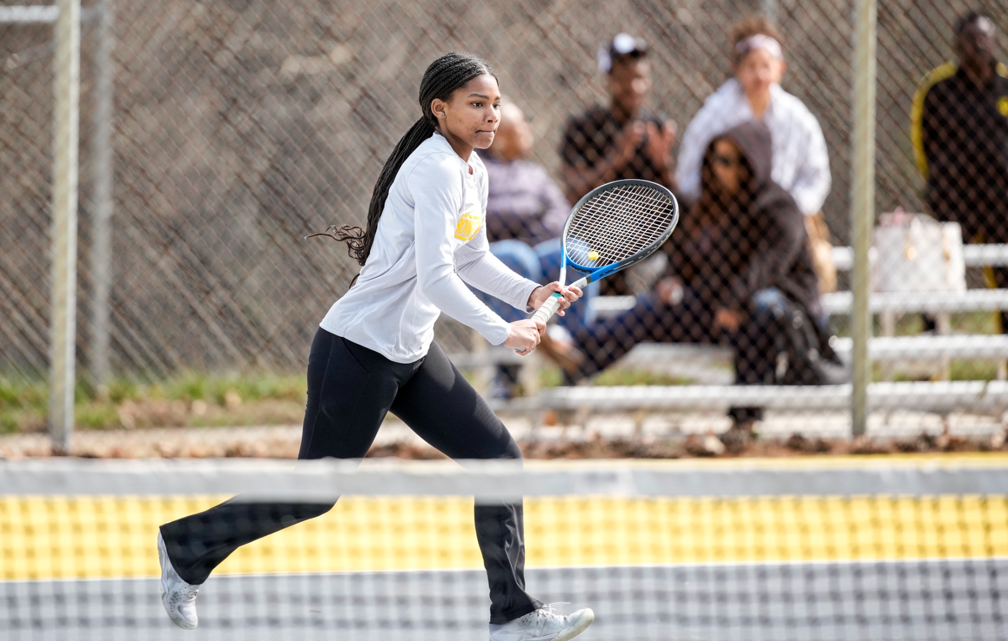 Bowie State vs Virginia State - Tennis on 3/14/26 at Bowie State University by: Timothy Rice/TagTheShooter Photography