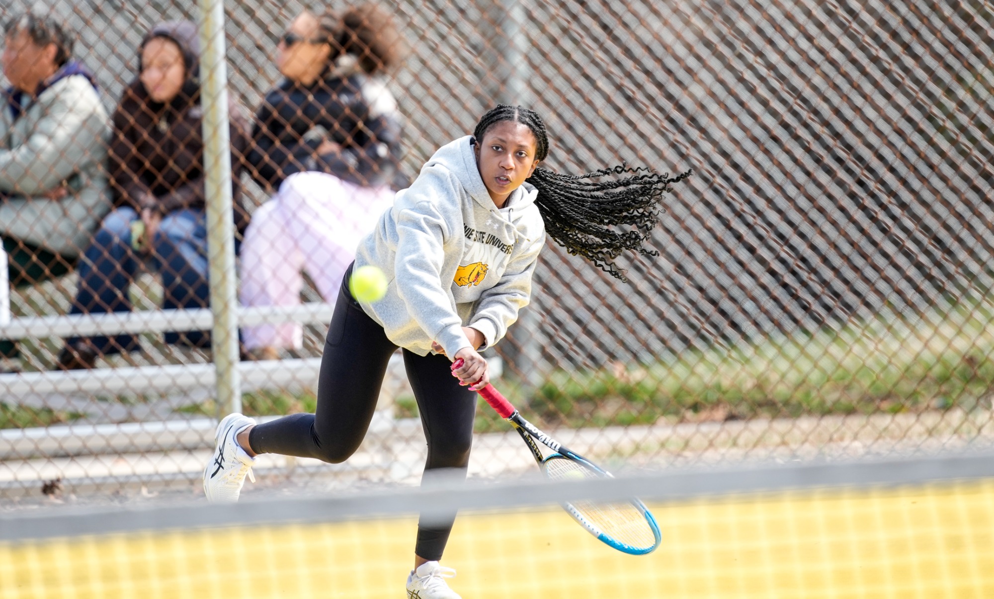 Bowie State vs Virginia State - Tennis on 3/14/26 at Bowie State University by: Timothy Rice/TagTheShooter Photography