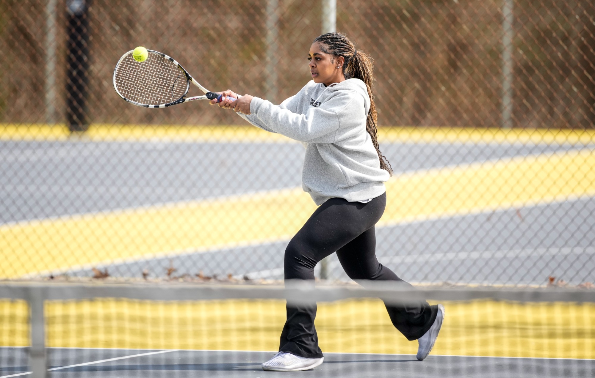 Bowie State vs Virginia State - Tennis on 3/14/26 at Bowie State University by: Timothy Rice/TagTheShooter Photography