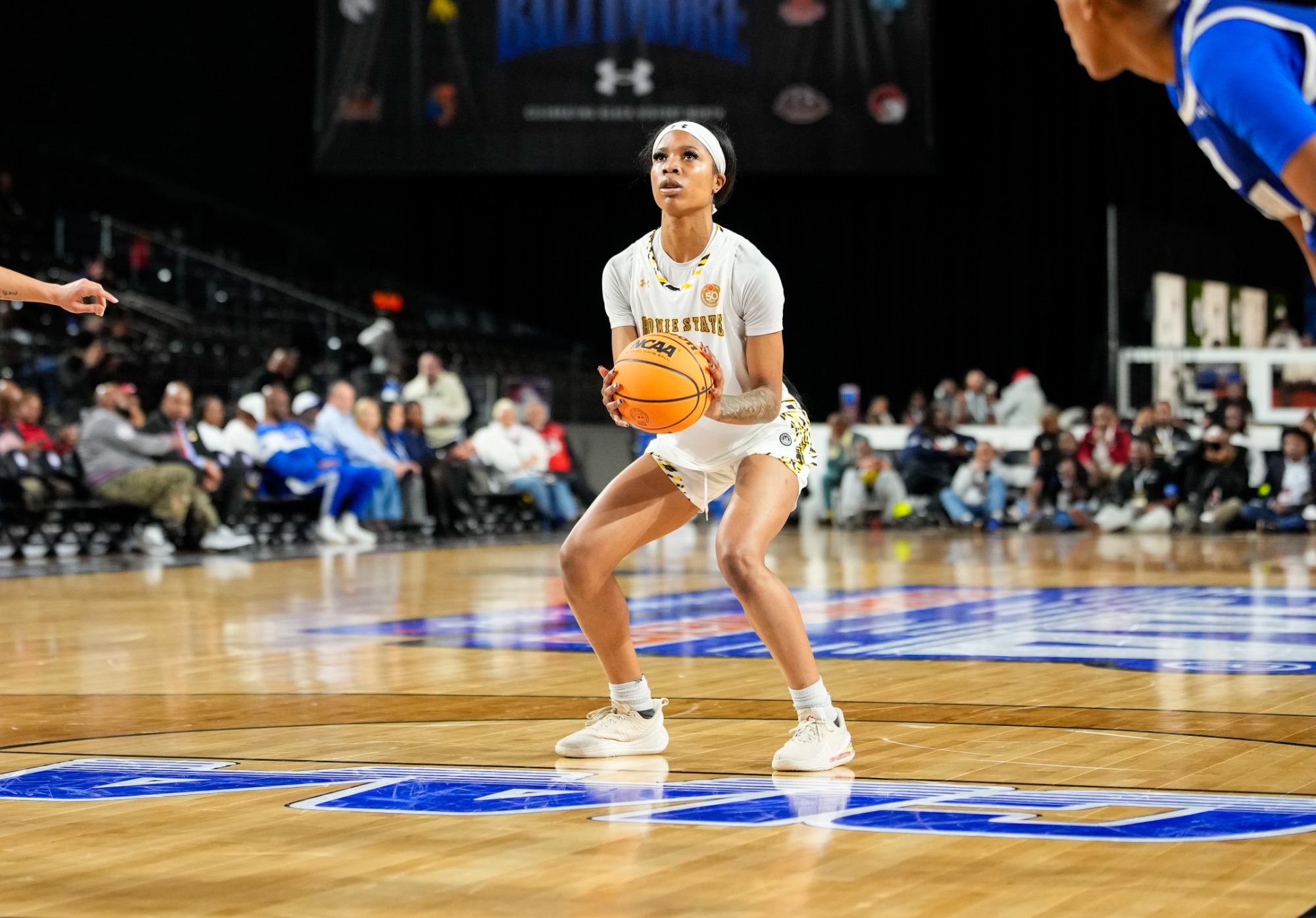 Bowie State vs Fayetteville State at 2026 Semifinals CIAA Tournament at CFG Bank Areana , Baltimore, MD 2/27/26 by: Timothy Rice/TagTheShooter Photography