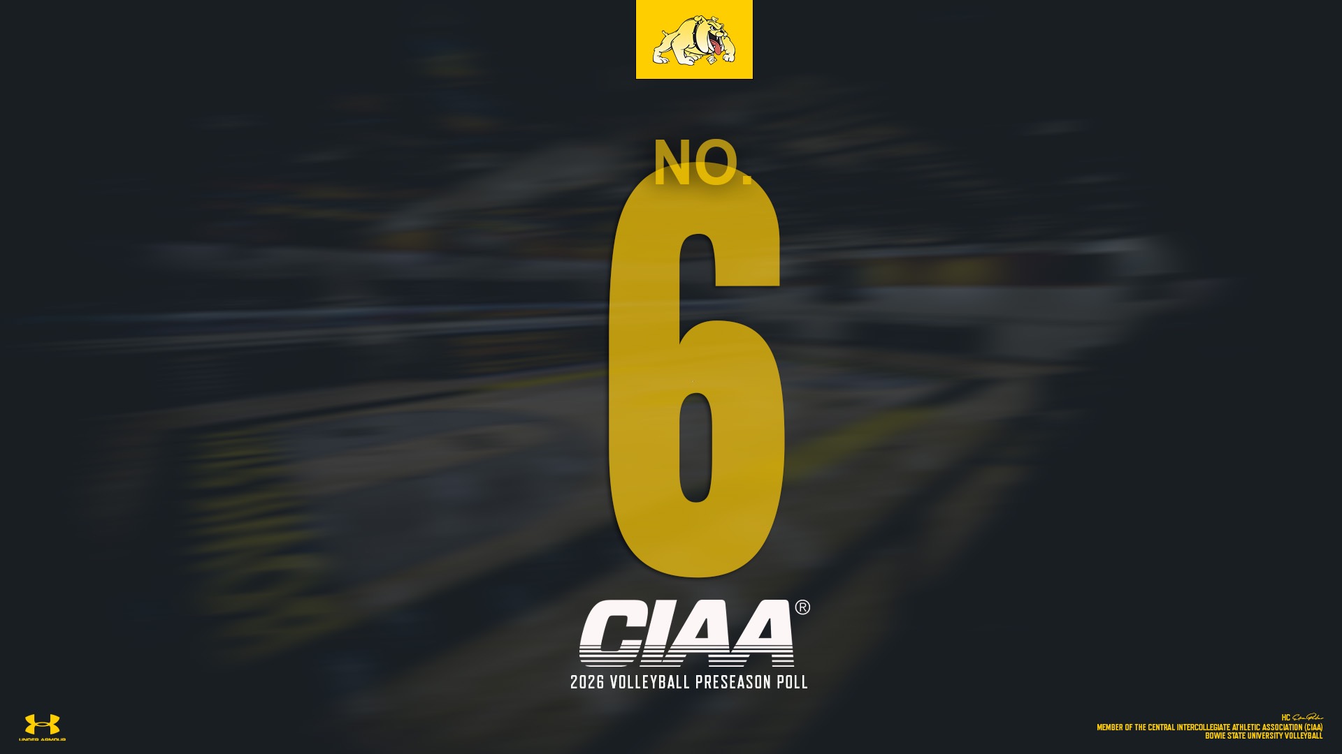 Bowie State Bulldogs Picked Sixth in CIAA Volleyball Preseason Poll