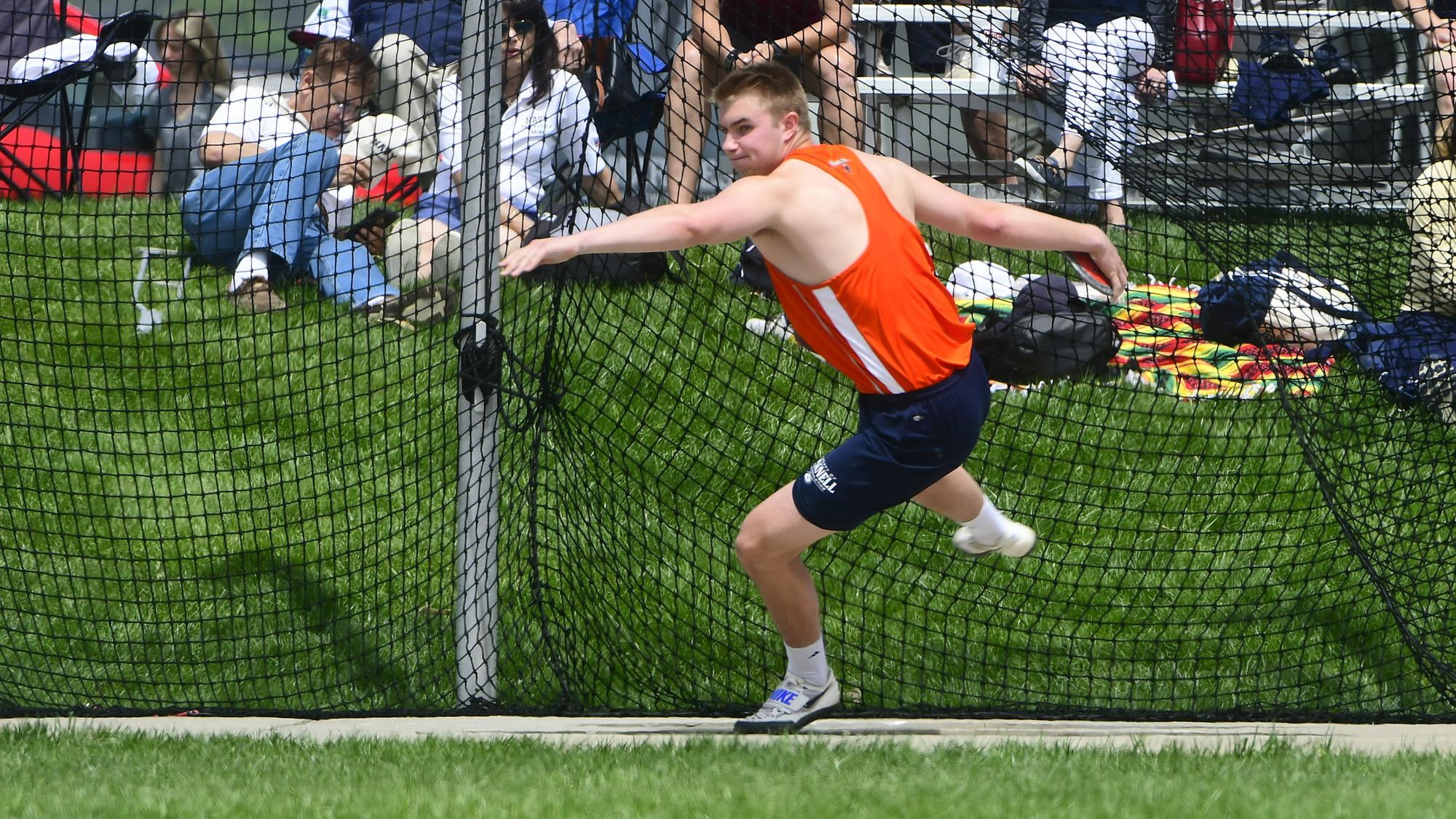 Briggs, Fay Break School Records as Men's Track and Field Has Solid Day