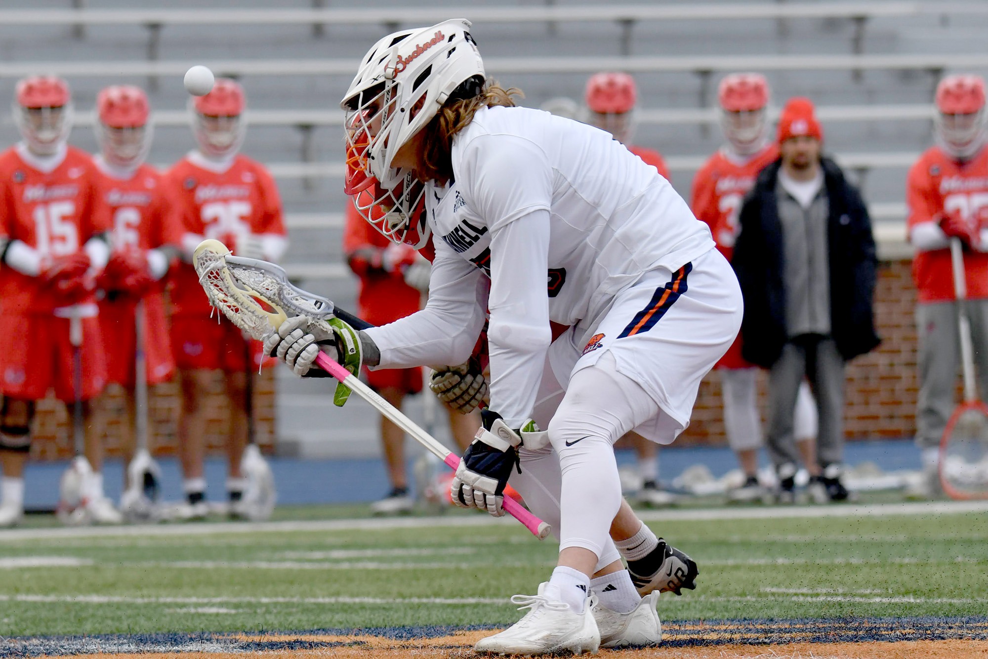 Coyle Voted PL Men's Lacrosse Faceoff Specialist of the Week Bucknell University Athletics
