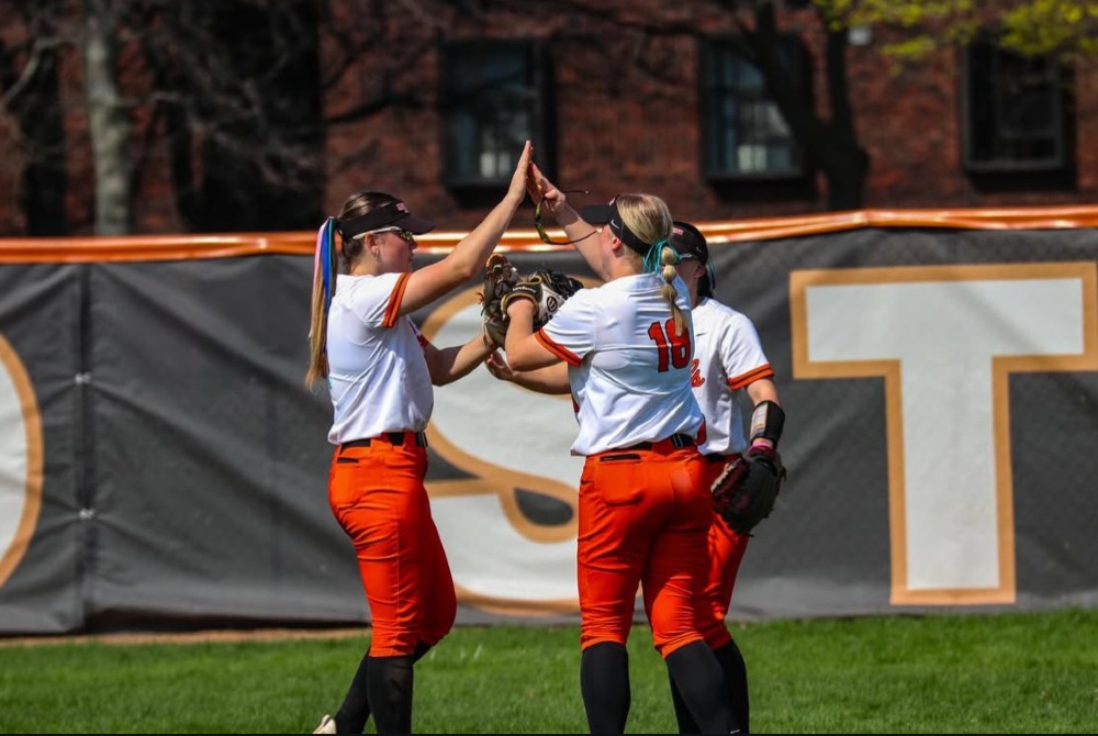 softball celebration