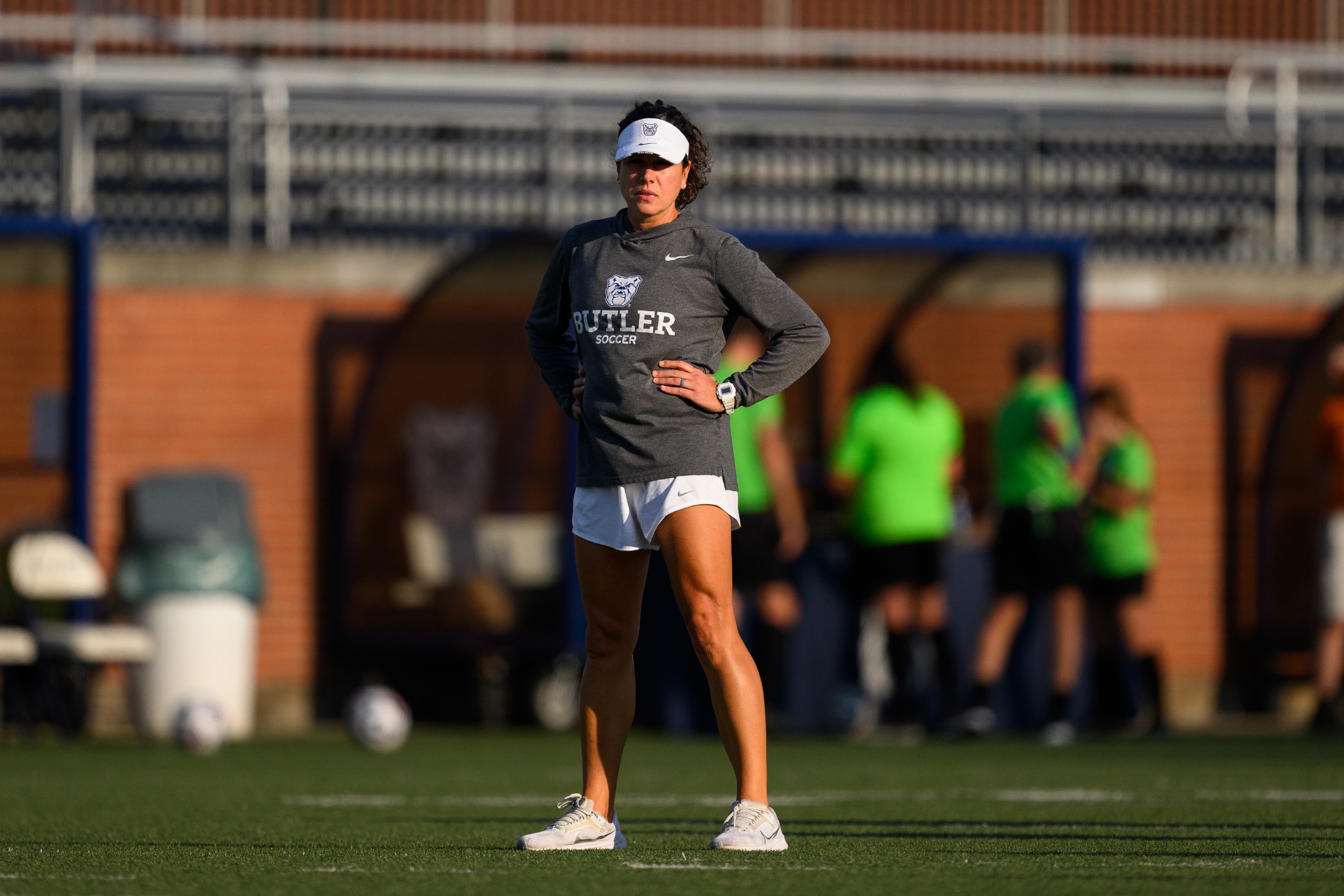 Butler Women's Soccer vs Notre Dame Coach Tari St. John