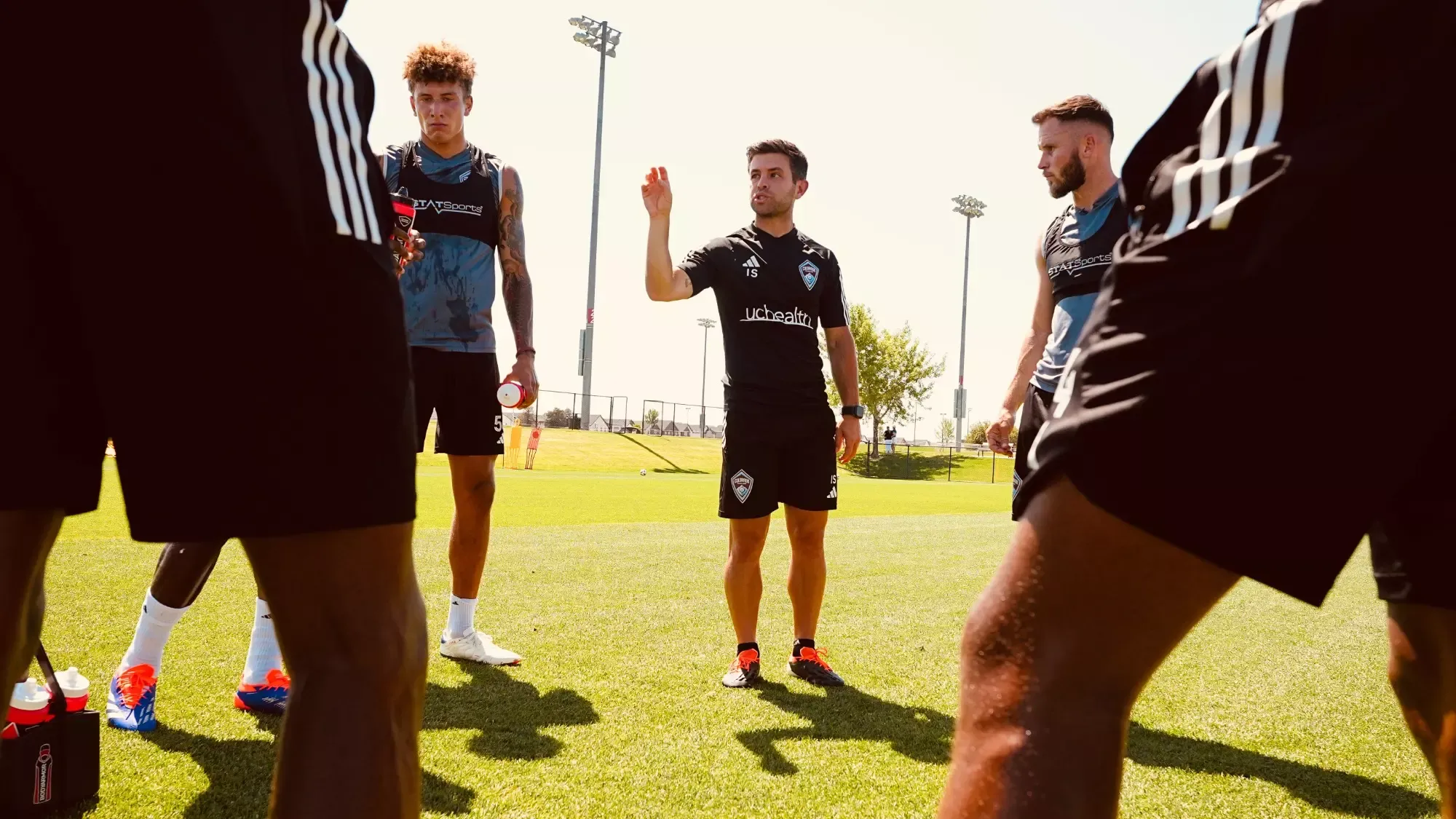 COMMERCE CITY, CO - JULY 10: The Colorado Rapids train at Dick's Sporting Goods Park on July 10, 2024 in Commerce City, Colorado. NOTE TO USER: User expressly acknowledges and agrees that, by downloading and/or using this Photograph, user is consenting to the terms and conditions of the Garrett Ellwood Photography LLC. License Agreement. Mandatory Copyright Notice: Copyright 2024 (Photo by Garrett W. Ellwood/GWE Photo)