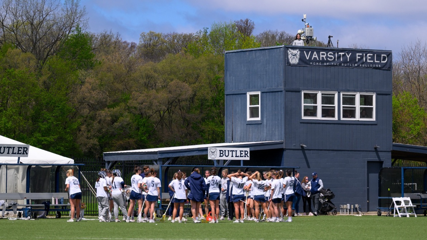 Butler W Lacrosse Team Photo 3 vs Xavier 4-26-25