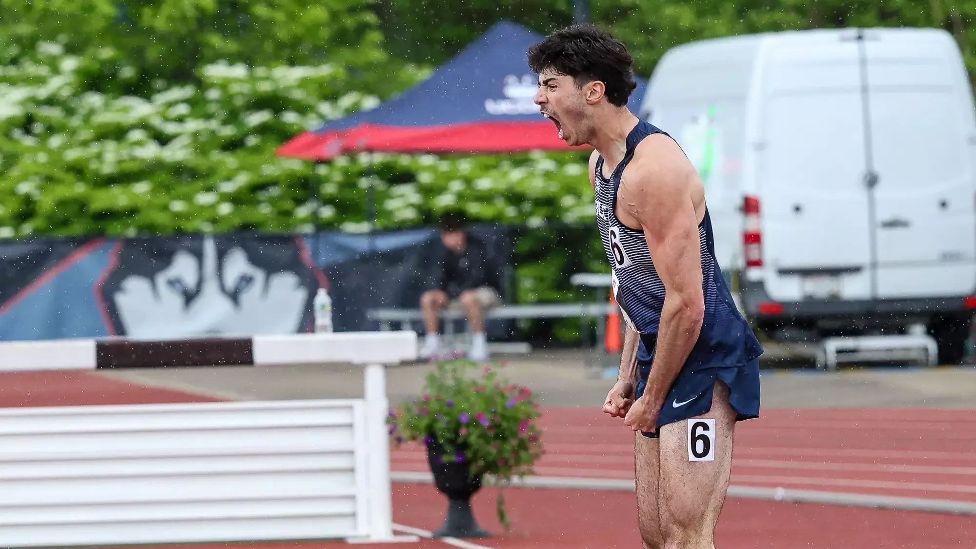 May, 17, 2025; Storrs, Connecticut; during the 2025 Big East Outdoor Track and Field Championships Day 3.   Photo by Danika Korpacz for Clarus Multimedia