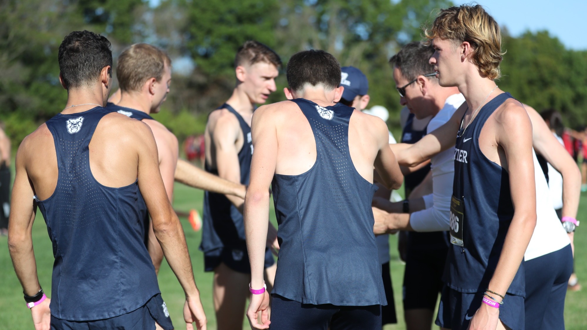 Team Huddle Action shot three 