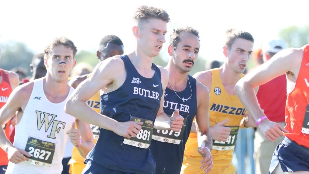 Jessie Hamlin and Austin Gabay action shot 