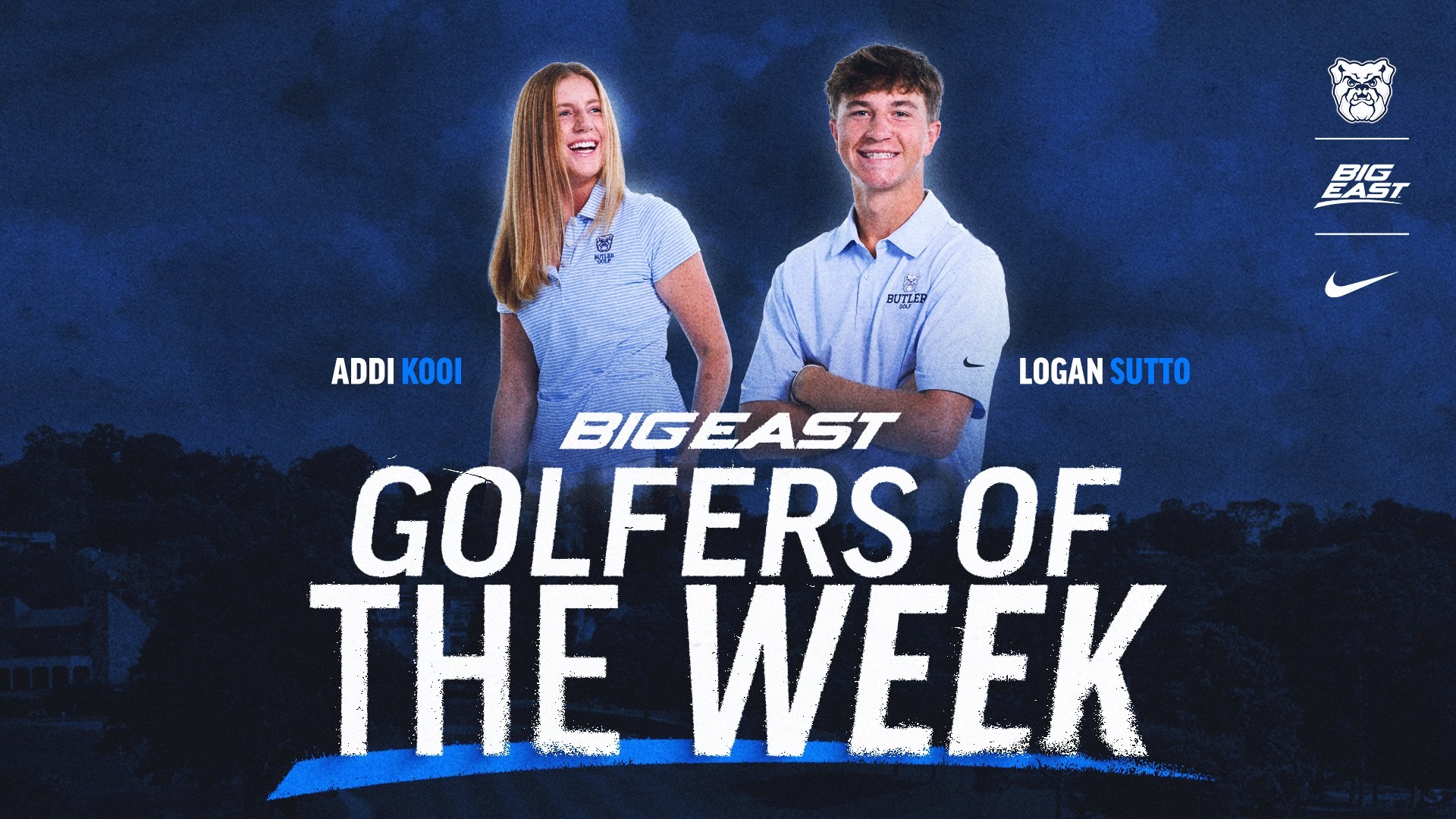 2026-27 Golf - Sutto and Kooi - BIG EAST Weekly - 16x9 Graphic