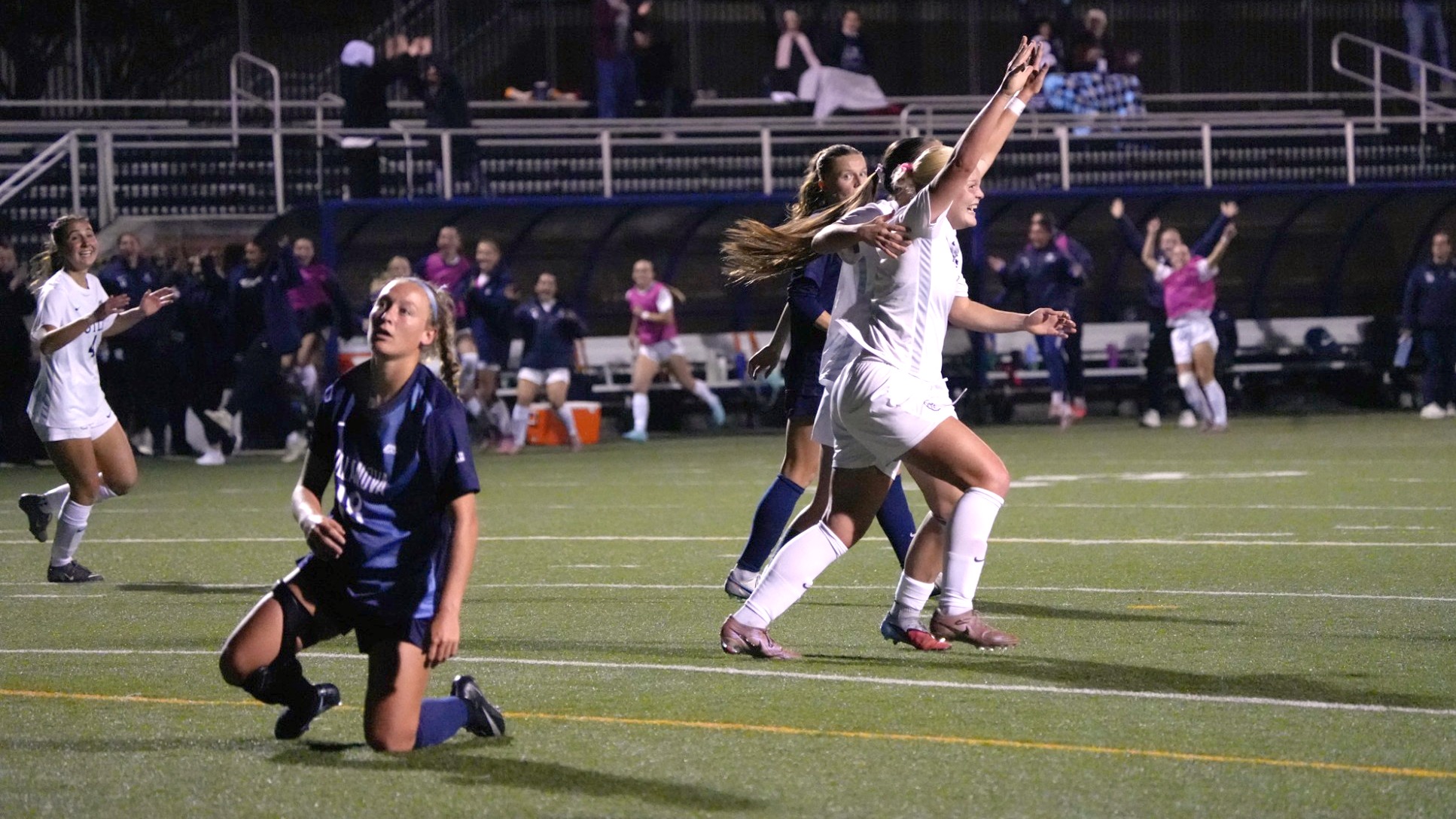 2026 WSOC vs Villanova celebration