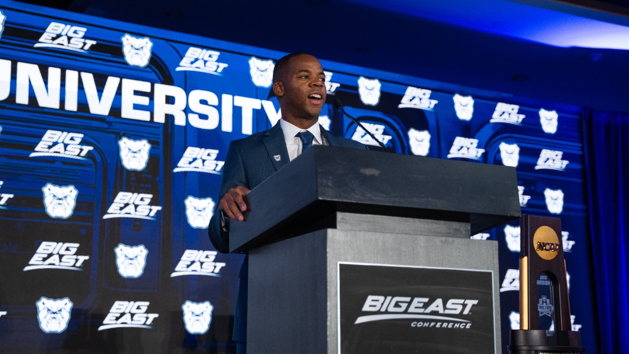 Ronald Nored - 2026 BIG EAST Media Day - Podium