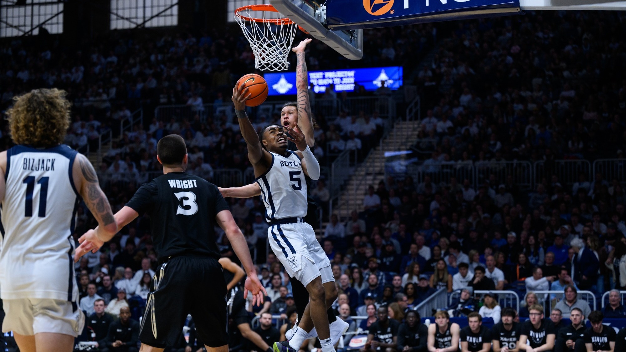 2025-26 MBB vs Xavier Michael Ajayi