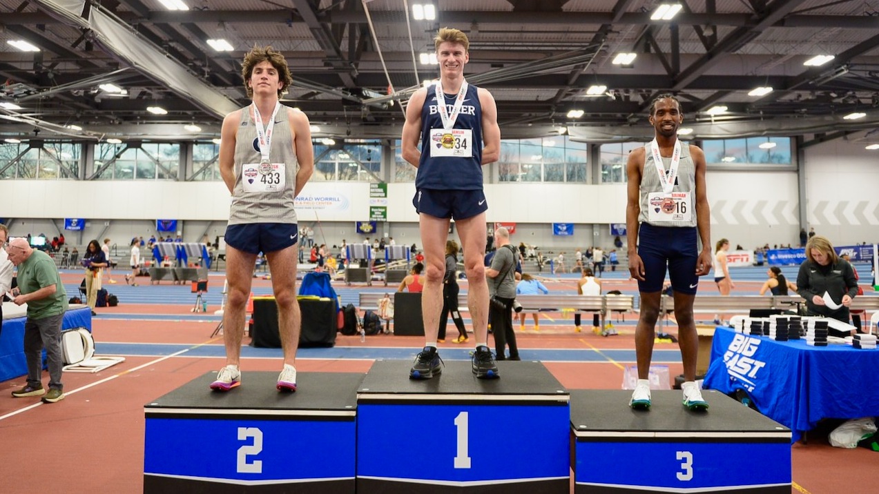 2026- Jesse Hamlin Podium- BIG EAST Indoor Championships