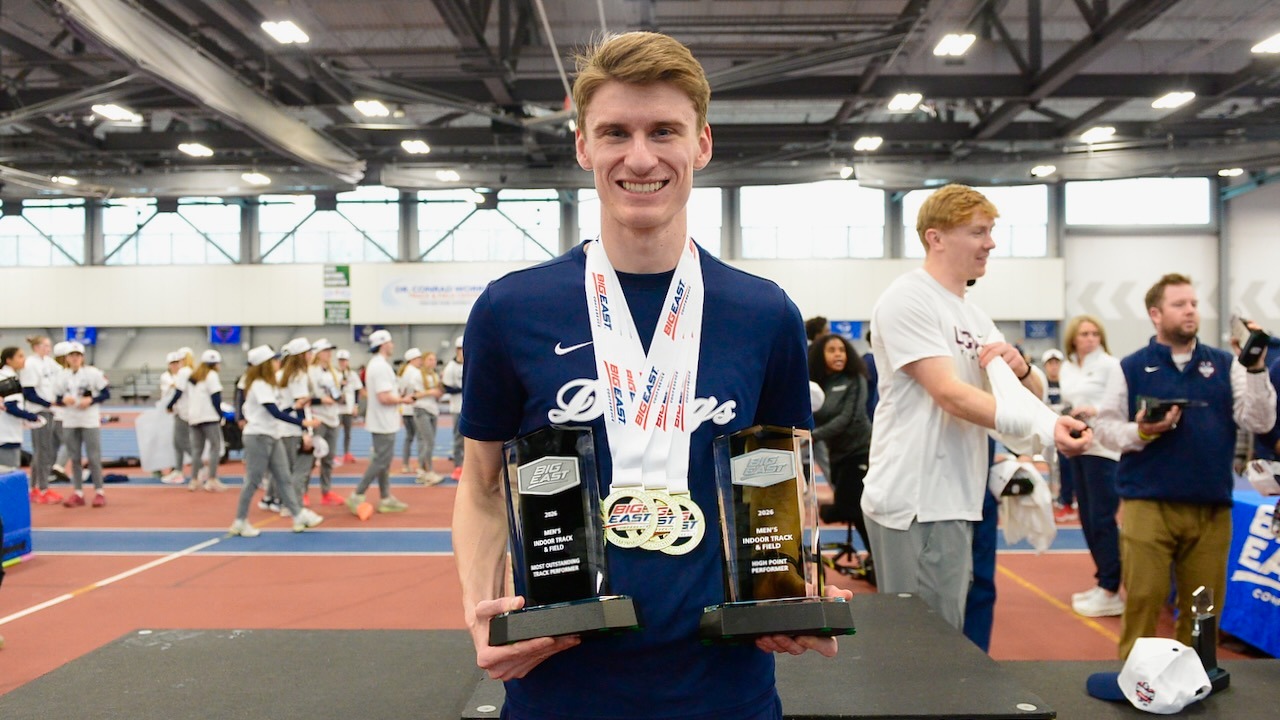 BIG EAST Indoor- Hamlin Men Athlete of Meet