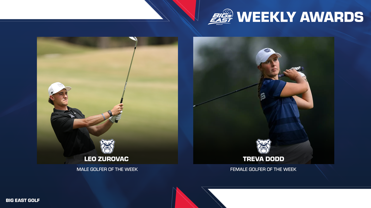 BIG EAST Weekly Golf Combo Graphic - Zurovac and Dodd