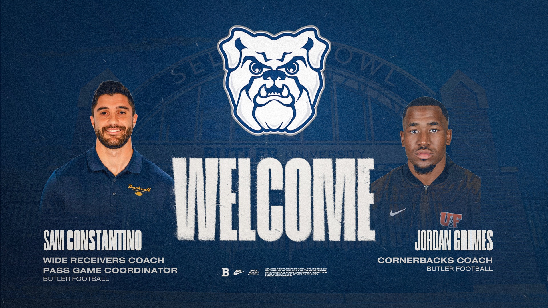 FB Coaches Grimes and Constantino