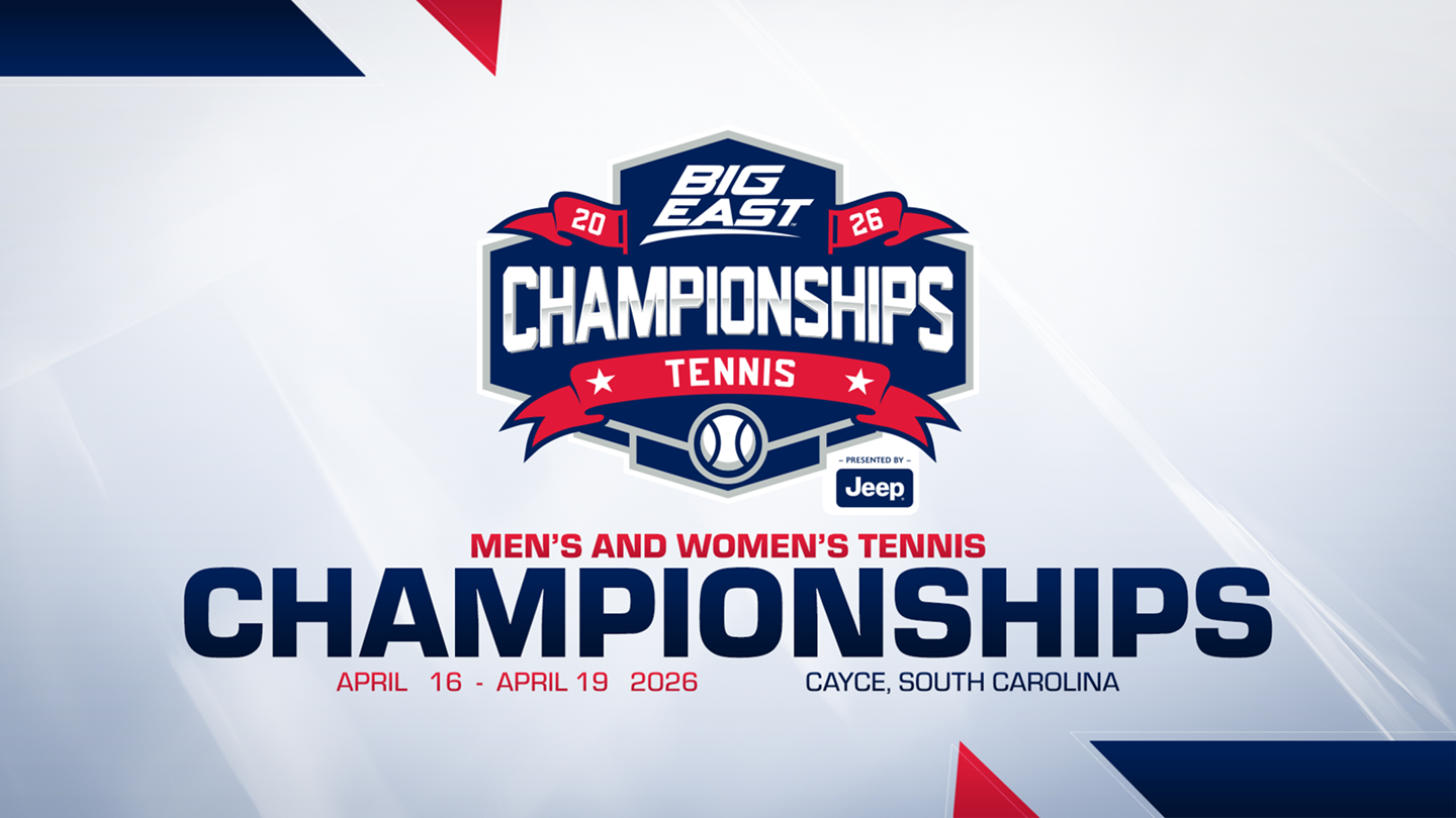 2026 BIG EAST Tennis Championships Graphic